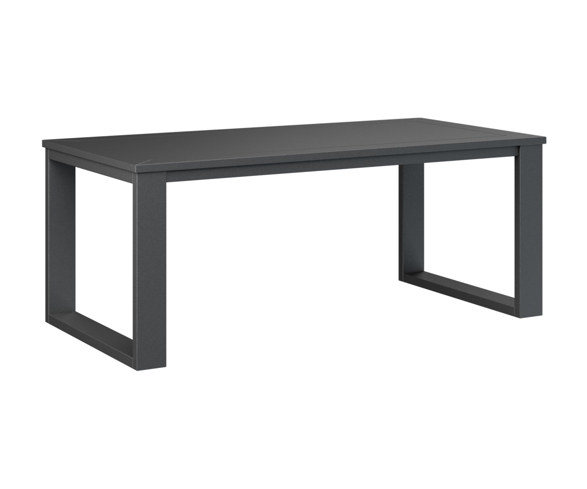 Berlin Gardens Nordic Outdoor Poly Lumber Rectangular Coffee Table
