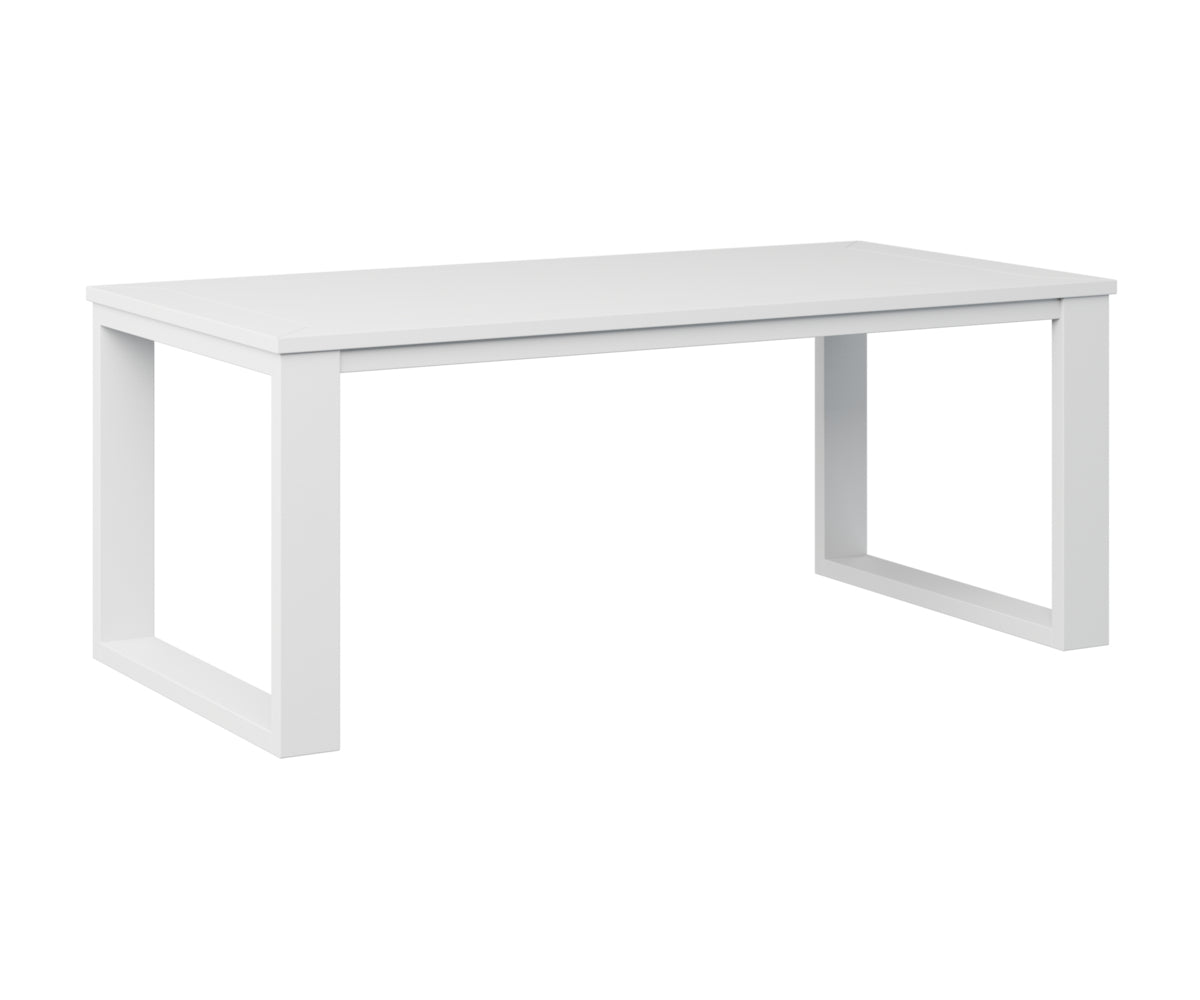 Berlin Gardens Nordic Outdoor Poly Lumber Rectangular Coffee Table