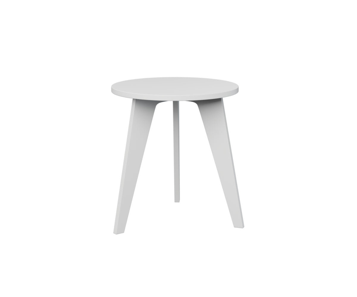 Berlin Gardens Nordic Outdoor Poly Lumber Round End Table