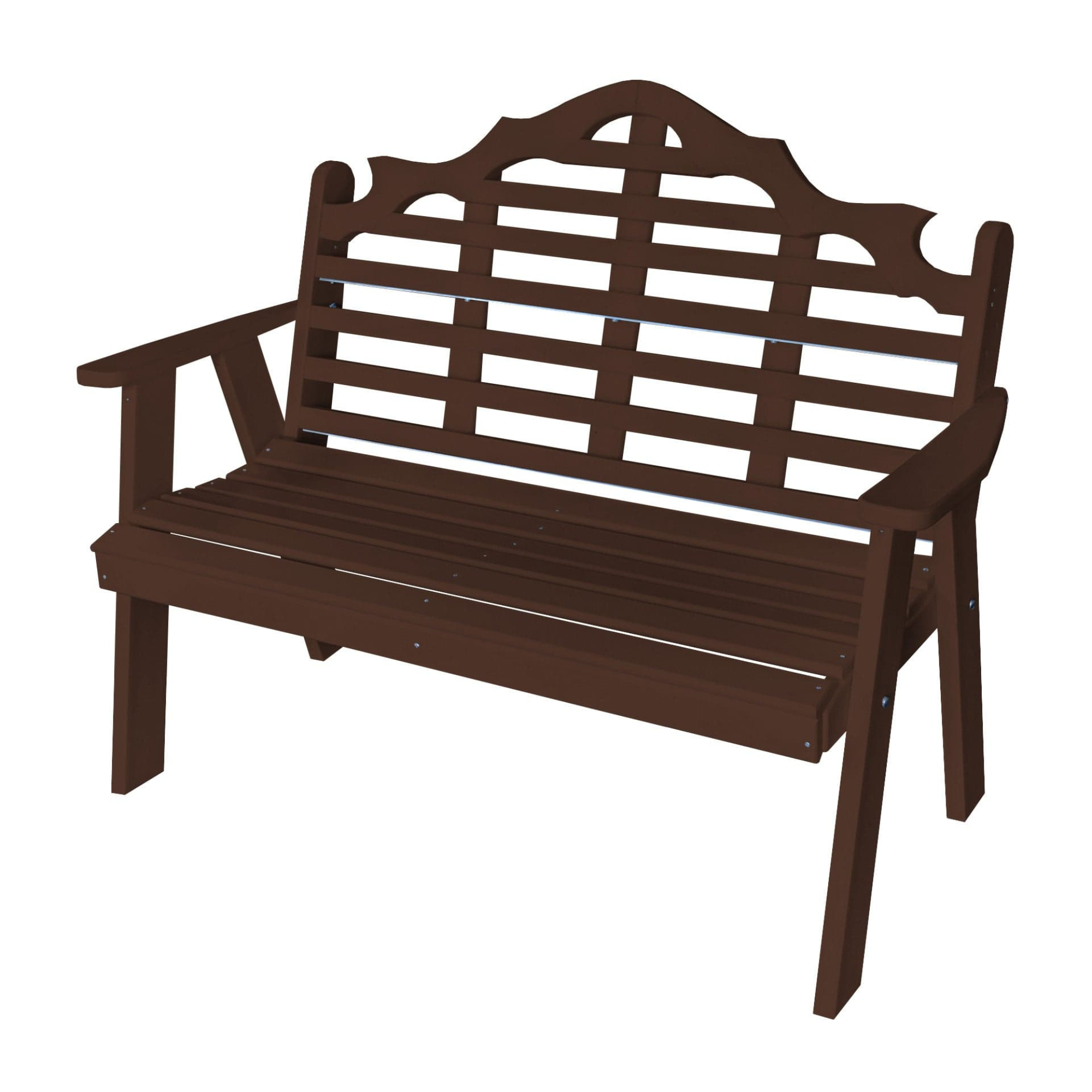 Keystone Amish Co. Milan Poly Composite Garden Bench