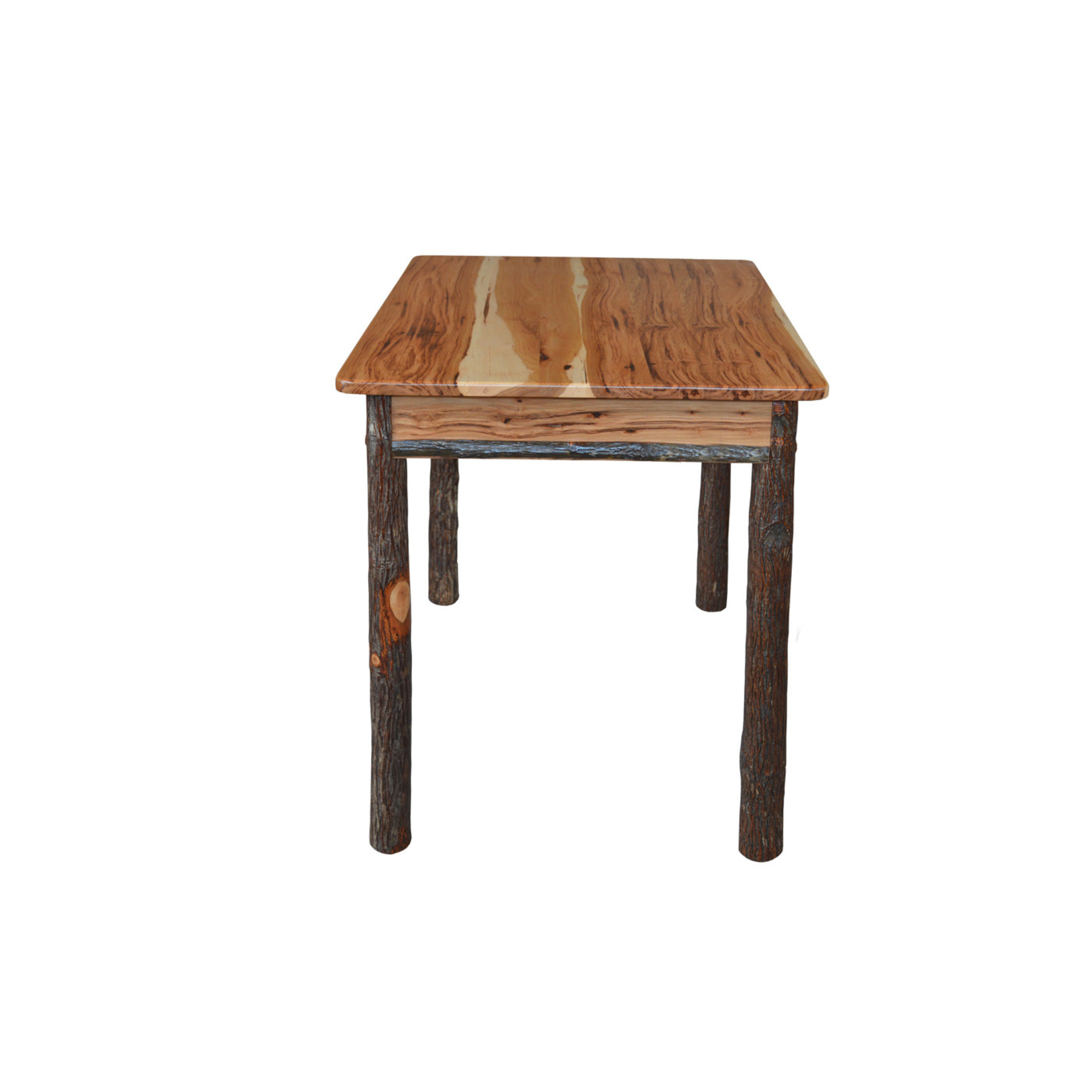 Keystone Amish Co. Hickory Rustic Wood Dining Table