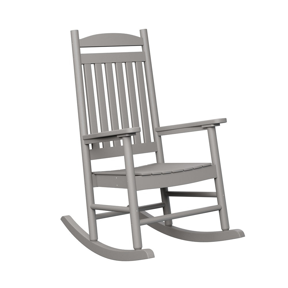 Berlin Gardens Casual Back Poly Lumber Porch Rocker