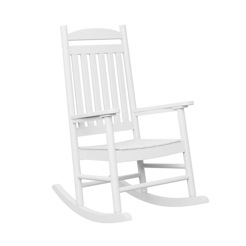 Berlin Gardens Casual Back Poly Lumber Porch Rocker