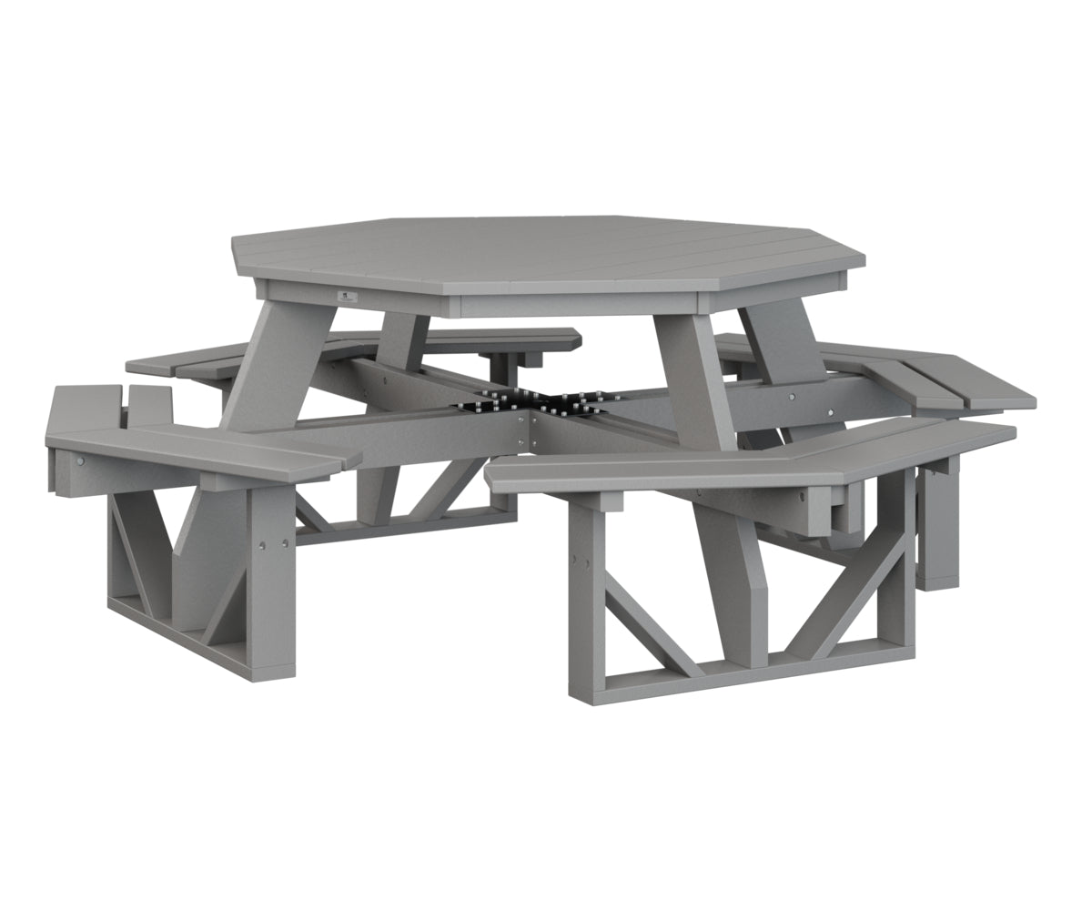 Berlin Gardens Octagon Poly Lumber Picnic Table