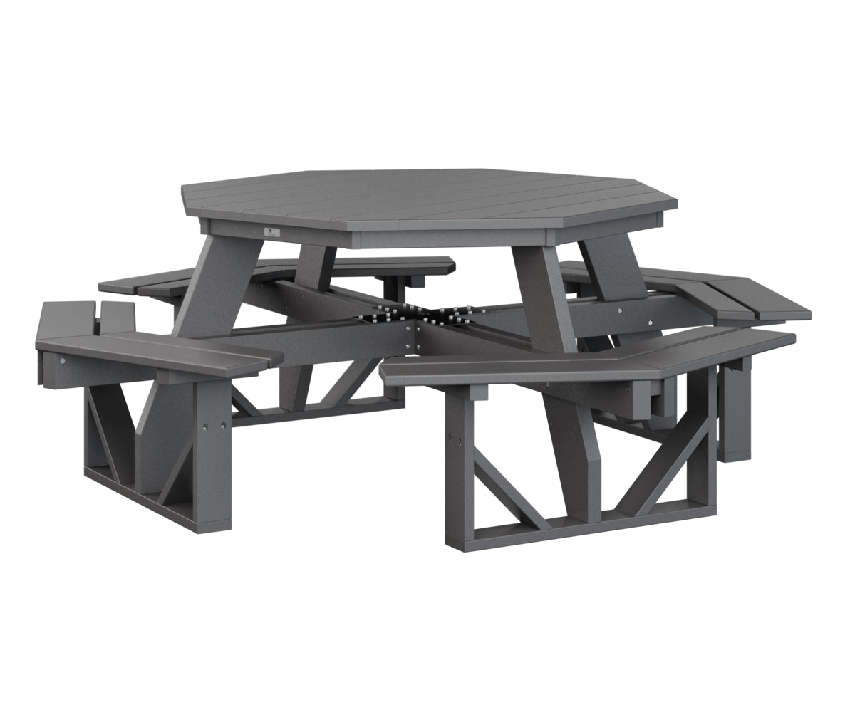 Berlin Gardens Octagon Poly Lumber Picnic Table