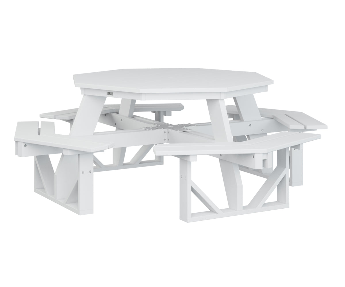 Berlin Gardens Octagon Poly Lumber Picnic Table