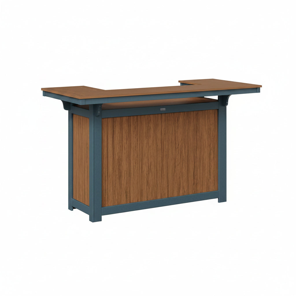 Berlin Gardens Poly Lumber Outdoor Island & Bar
