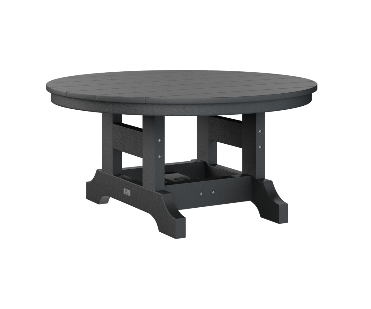 Berlin Gardens Garden Classic Outdoor Poly Lumber 38″ Round Conversation Table