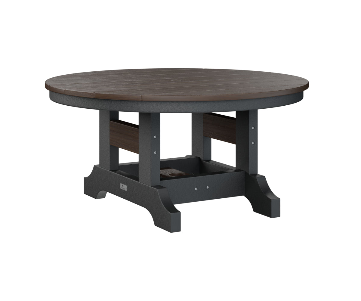 Berlin Gardens Garden Classic Outdoor Poly Lumber 38″ Round Conversation Table