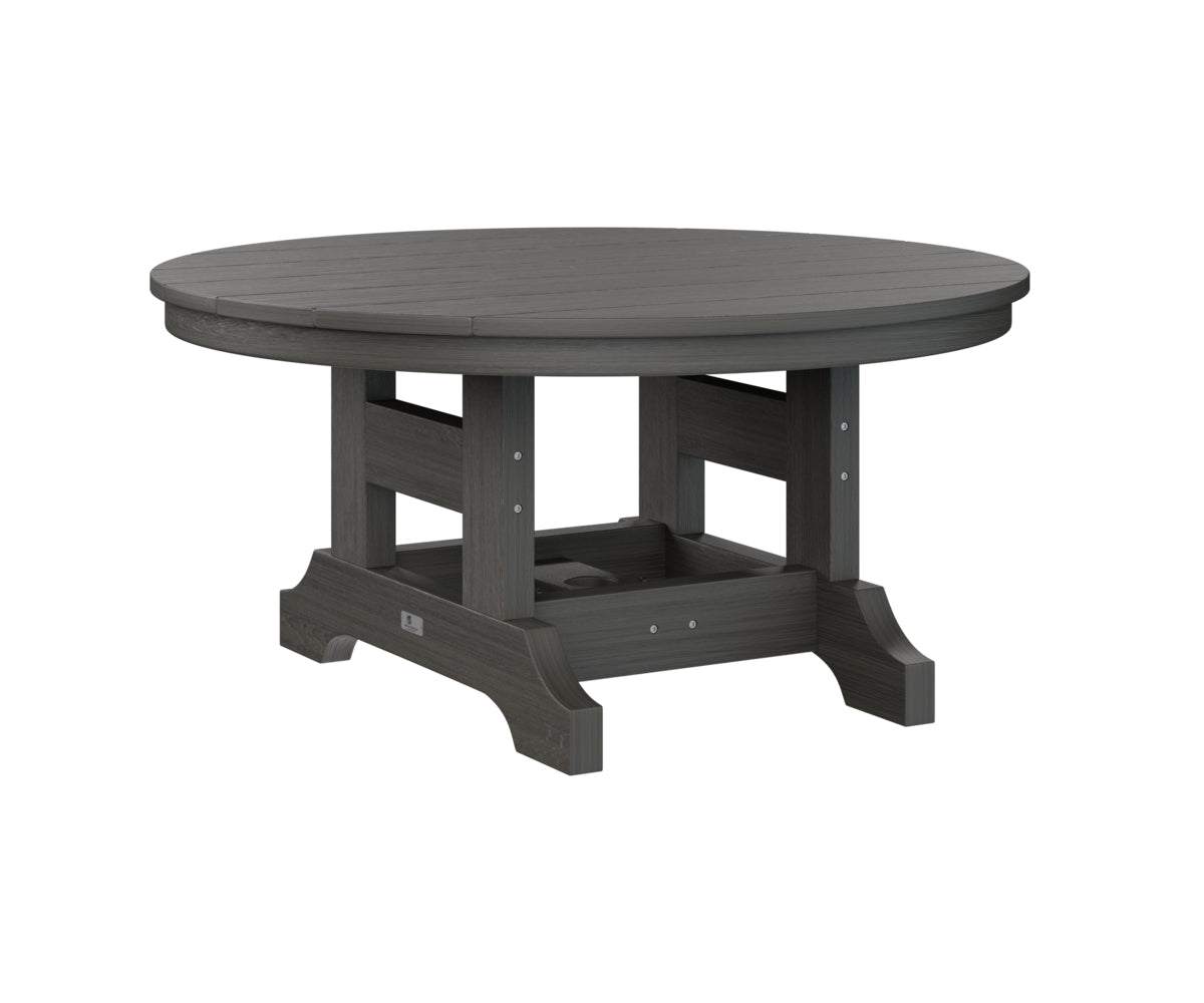 Berlin Gardens Garden Classic Outdoor Poly Lumber 38″ Round Conversation Table