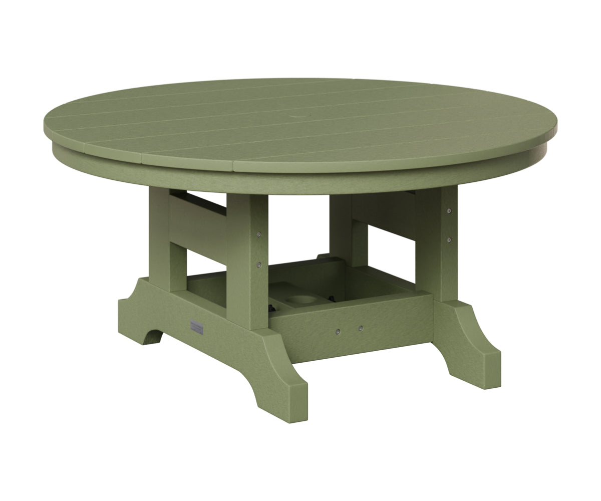 Berlin Gardens Garden Classic Outdoor Poly Lumber 38″ Round Conversation Table