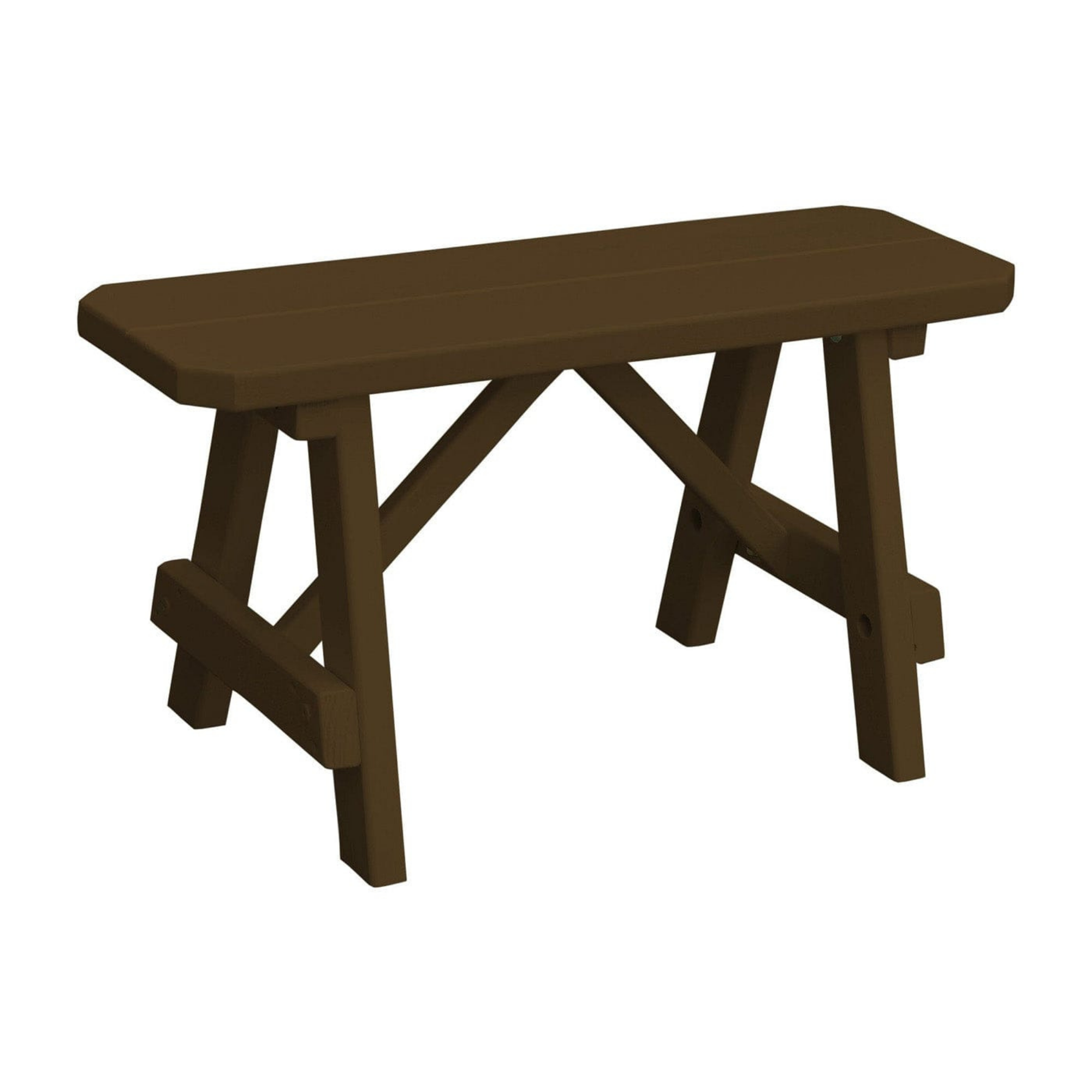 Keystone Amish Co. Wooden Outdoor Dining Bench