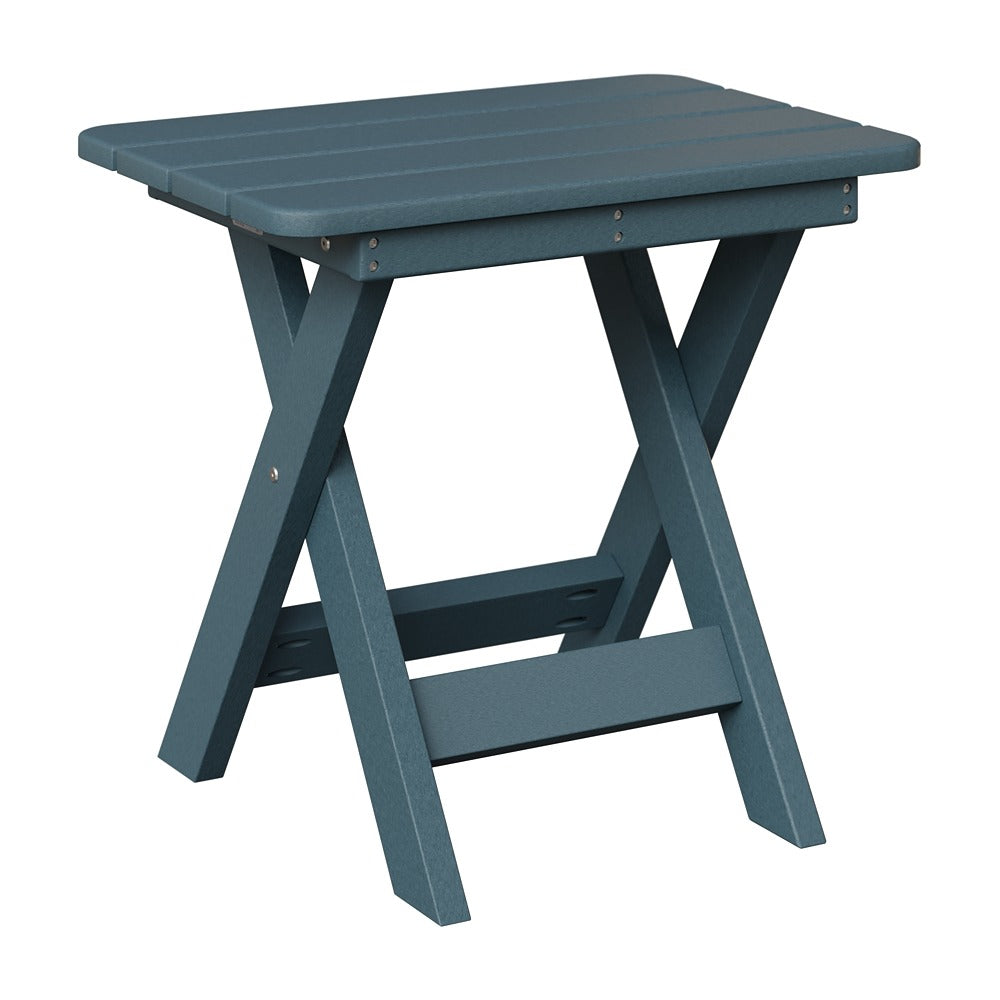 Berlin Gardens Folding Poly Lumber End Table