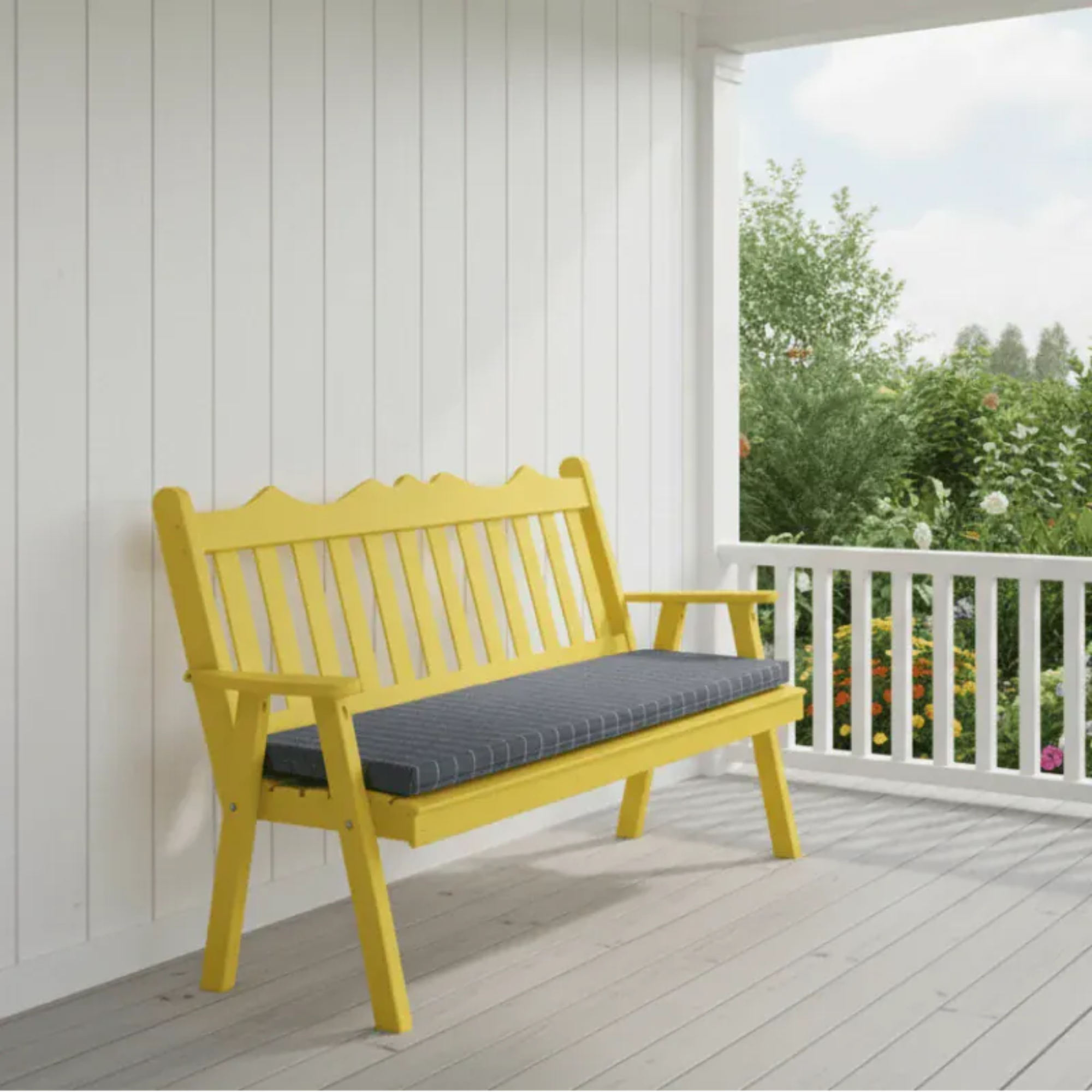 Keystone Amish Co. York Wood Outdoor Bench