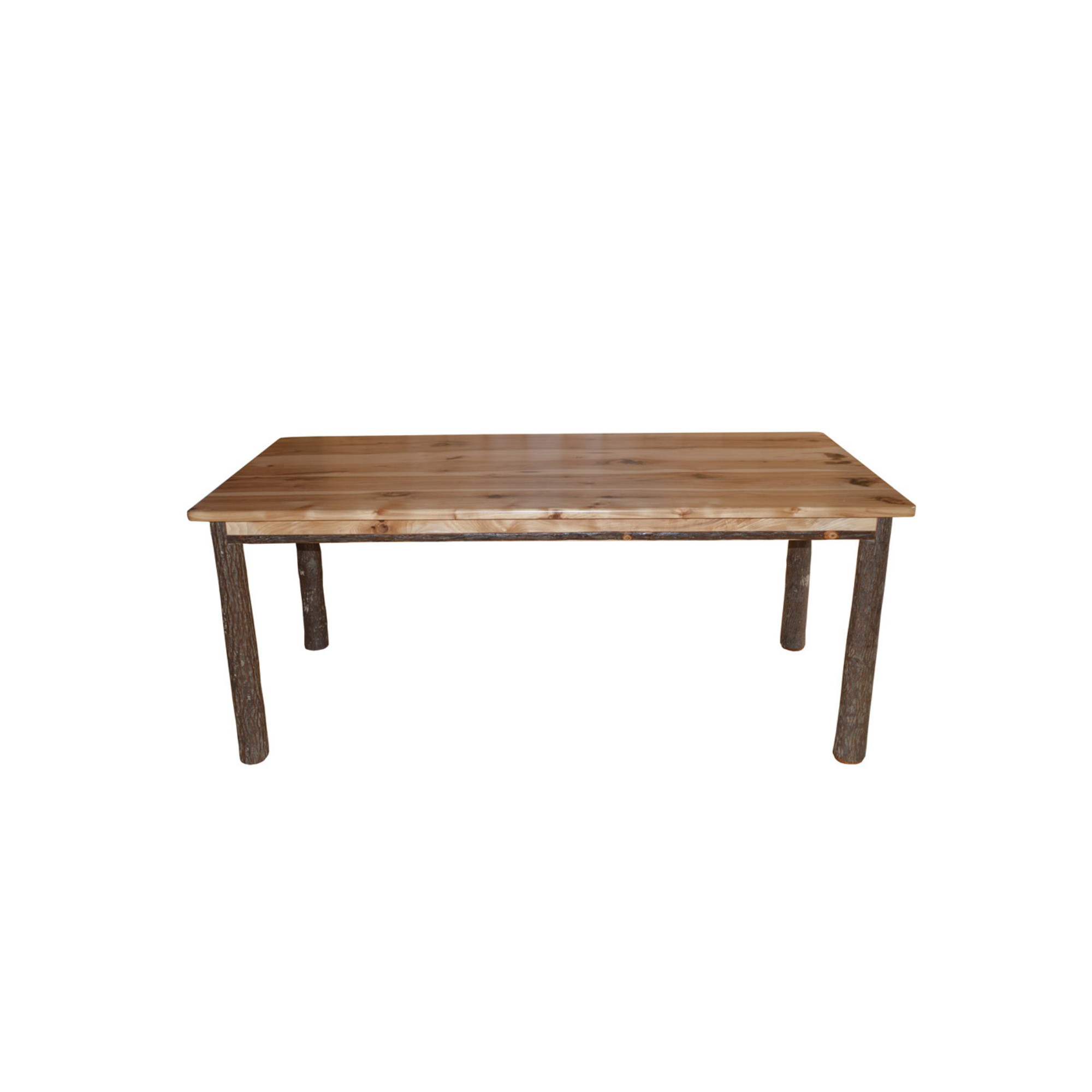 Keystone Amish Co. Hickory Rustic Wood Dining Table