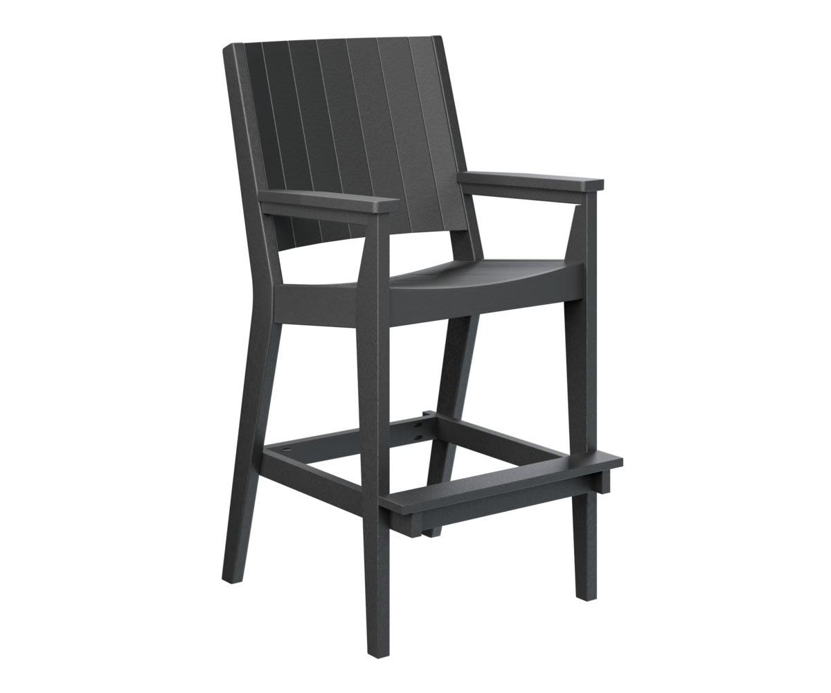 Berlin Gardens Mayhew Outdoor Poly Lumber Chat Extra Tall Bar Height Chair