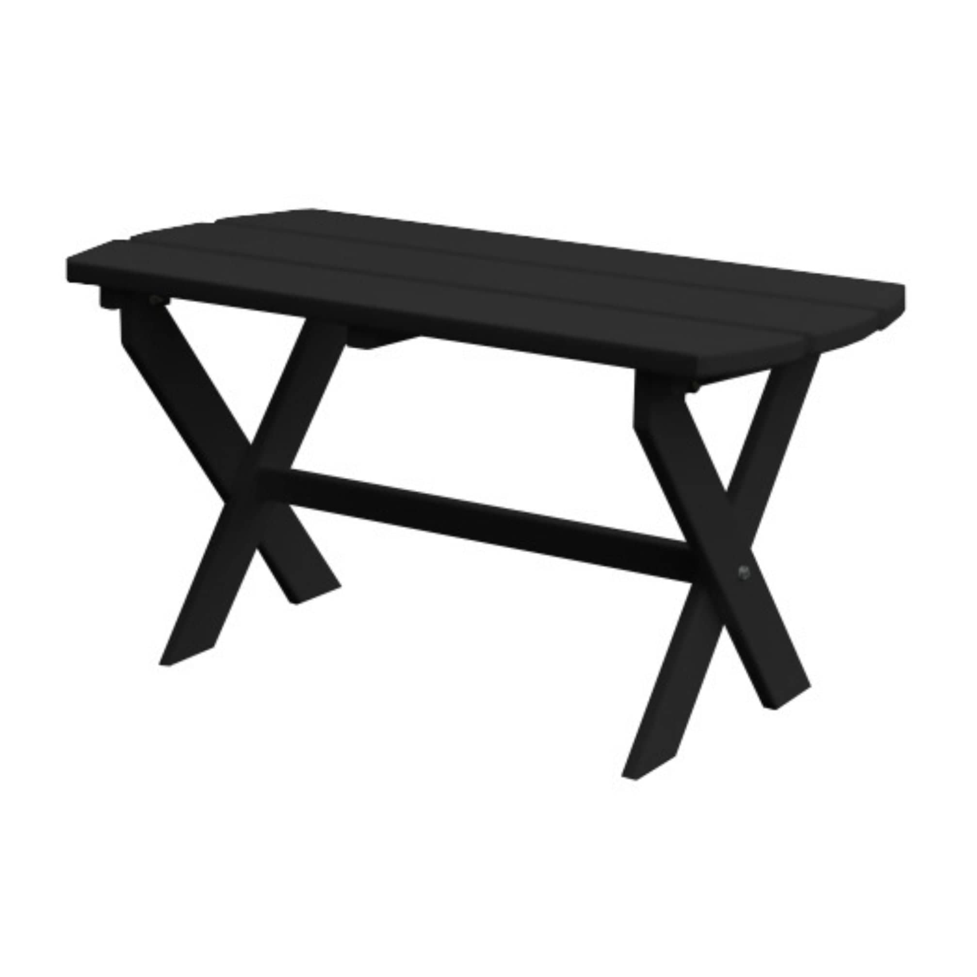 Keystone Amish Co. Poly Composite Folding Oval Coffee Table