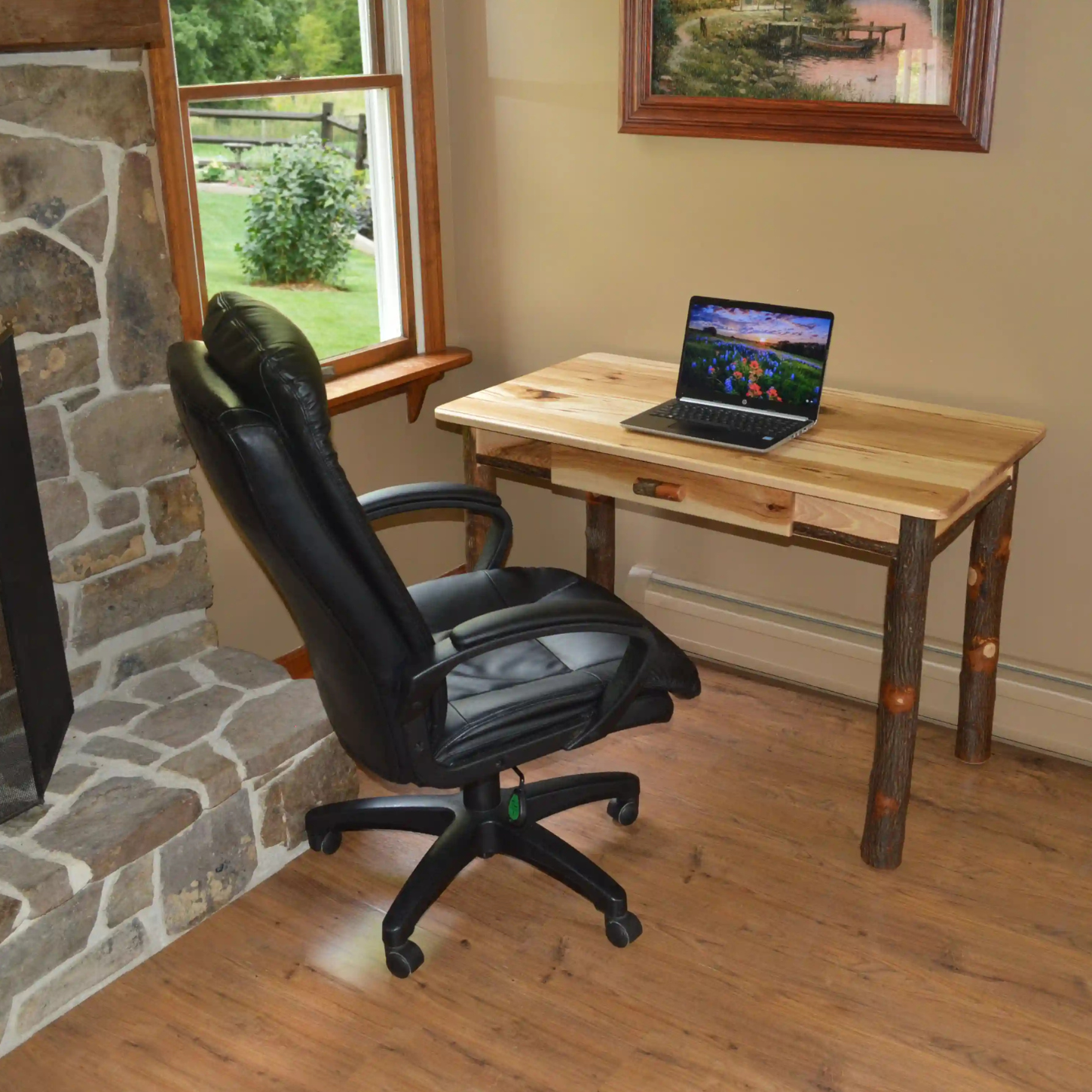 Keystone Amish Co. Hickory Rustic Writing Desk