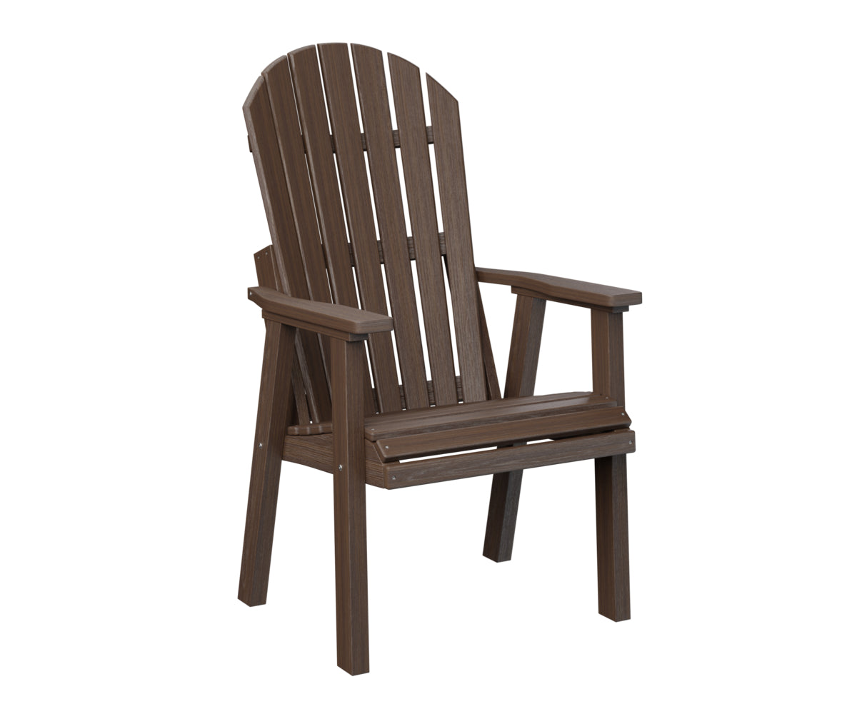 Berlin Gardens Comfo Back Outdoor Poly Lumber Deck Chair