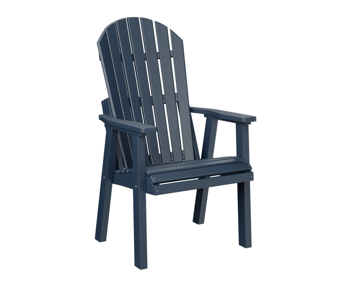 Berlin Gardens Comfo Back Outdoor Poly Lumber Deck Chair