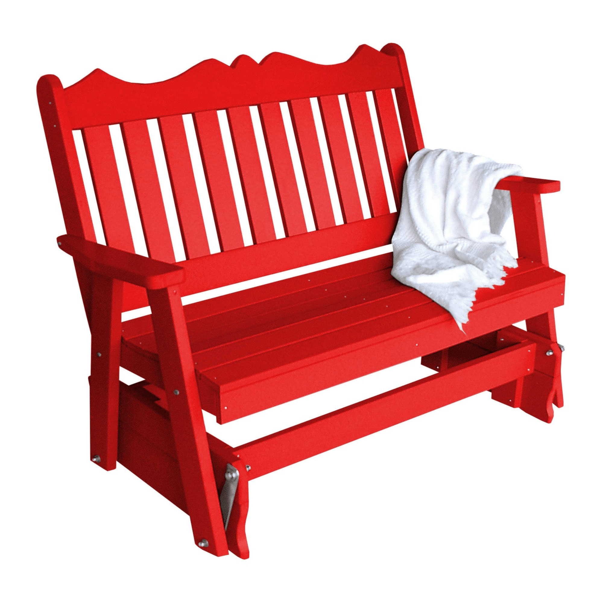 Keystone Amish Co. York Recycled Plastic Porch Glider