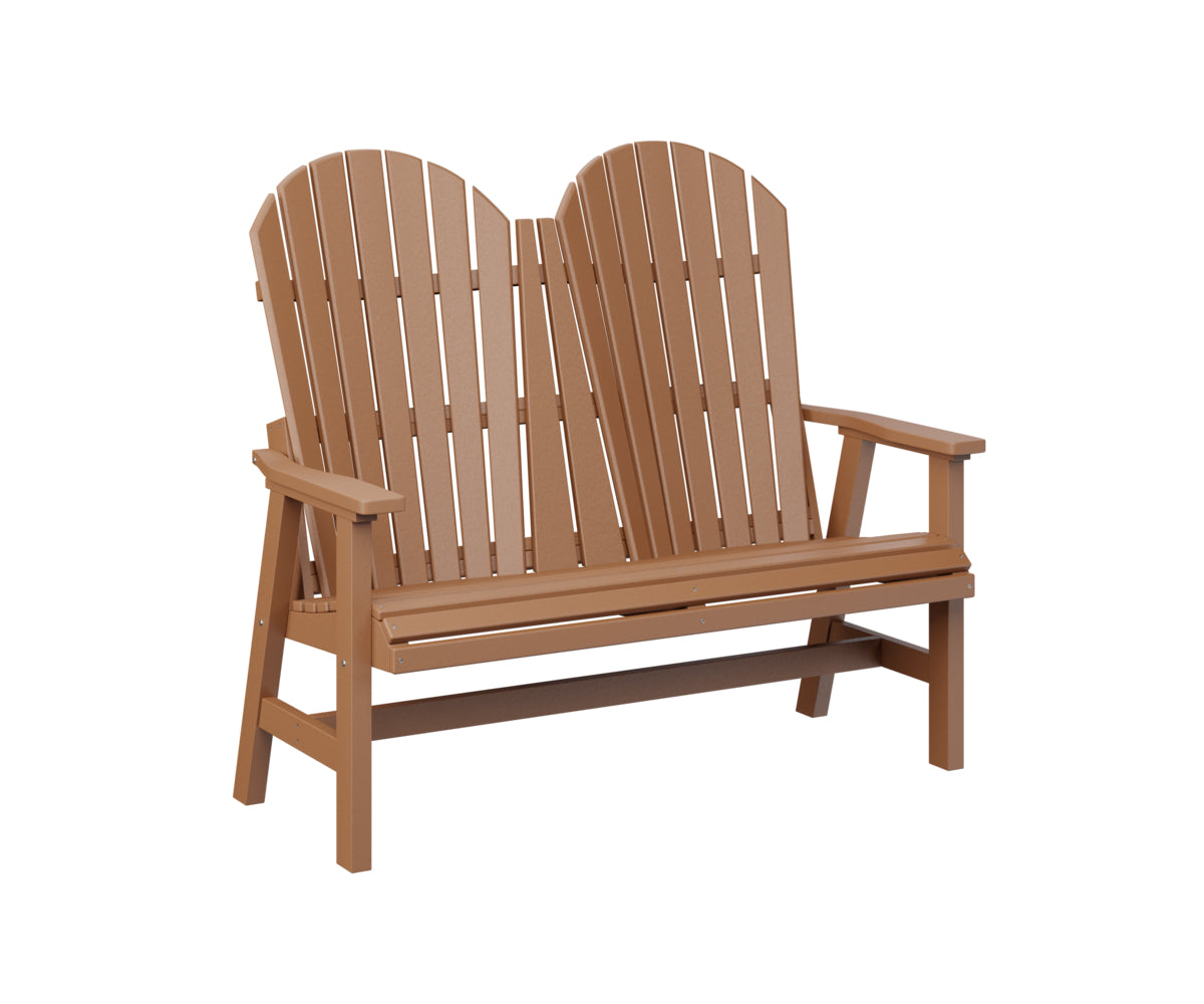 Berlin Gardens Comfo Back Outdoor Poly Lumber Loveseat