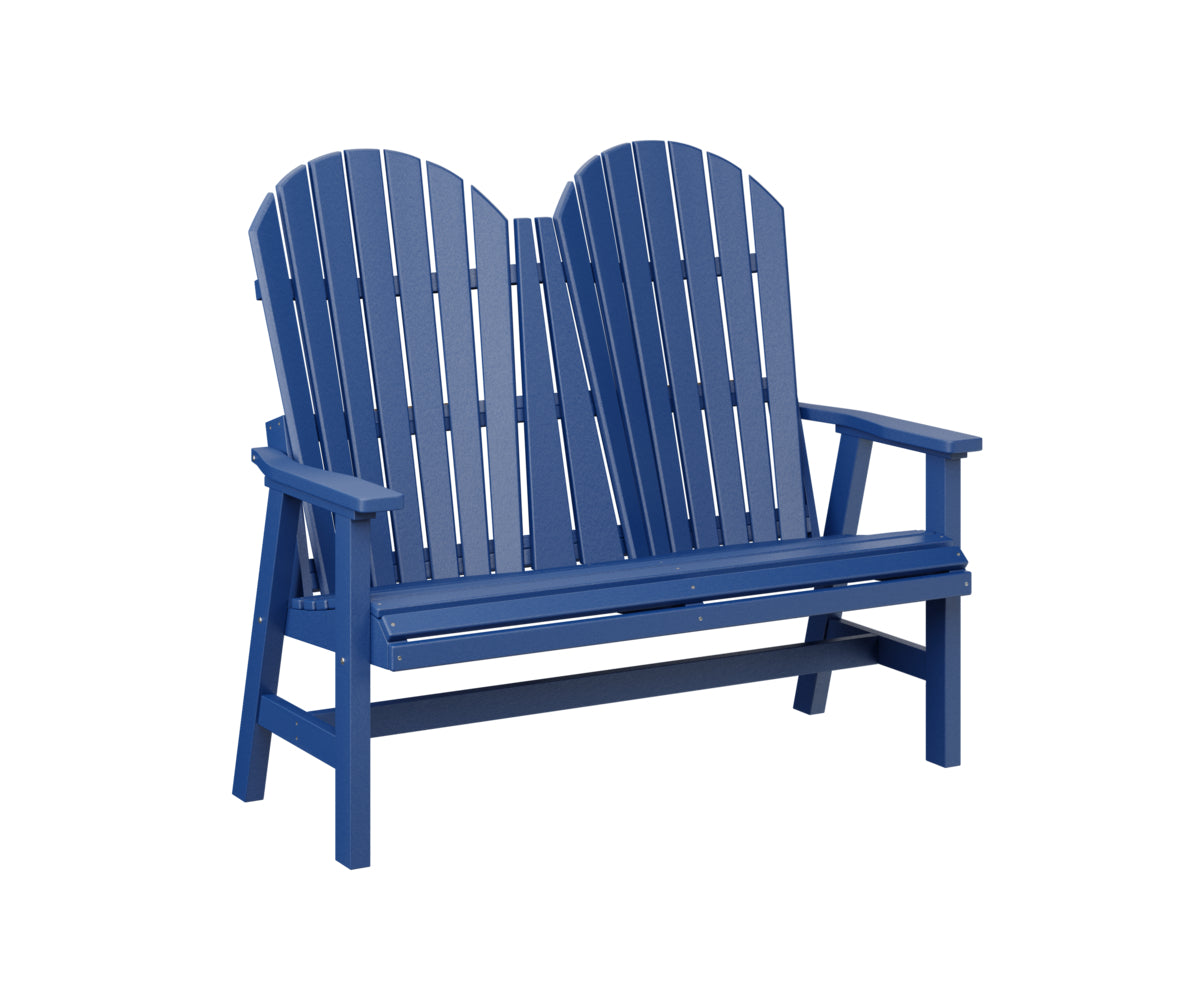Berlin Gardens Comfo Back Outdoor Poly Lumber Loveseat