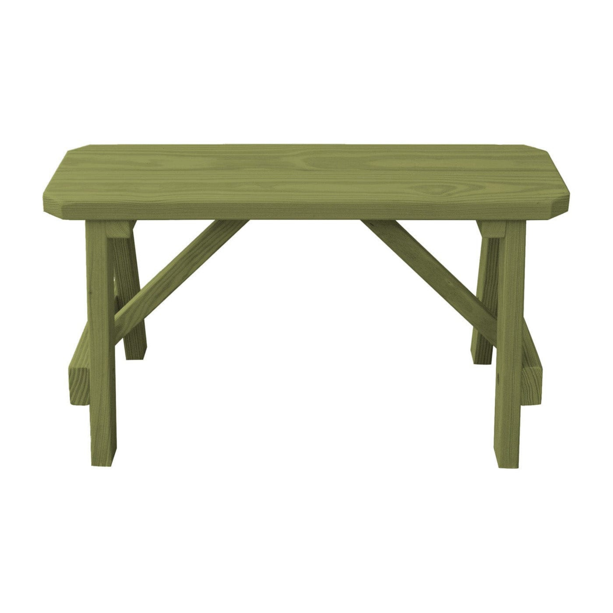 Keystone Amish Co. Wooden Outdoor Dining Bench