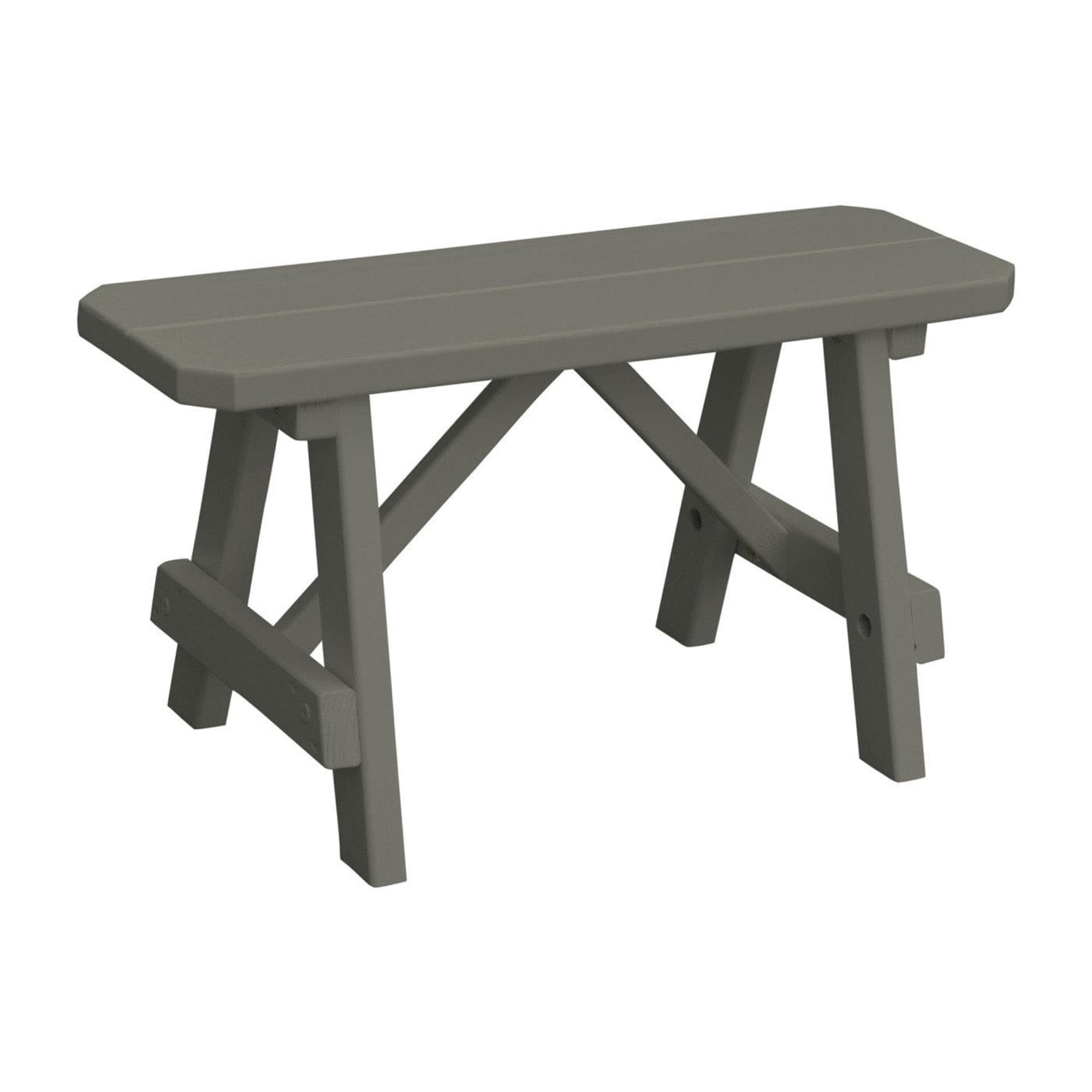 Keystone Amish Co. Wooden Outdoor Dining Bench
