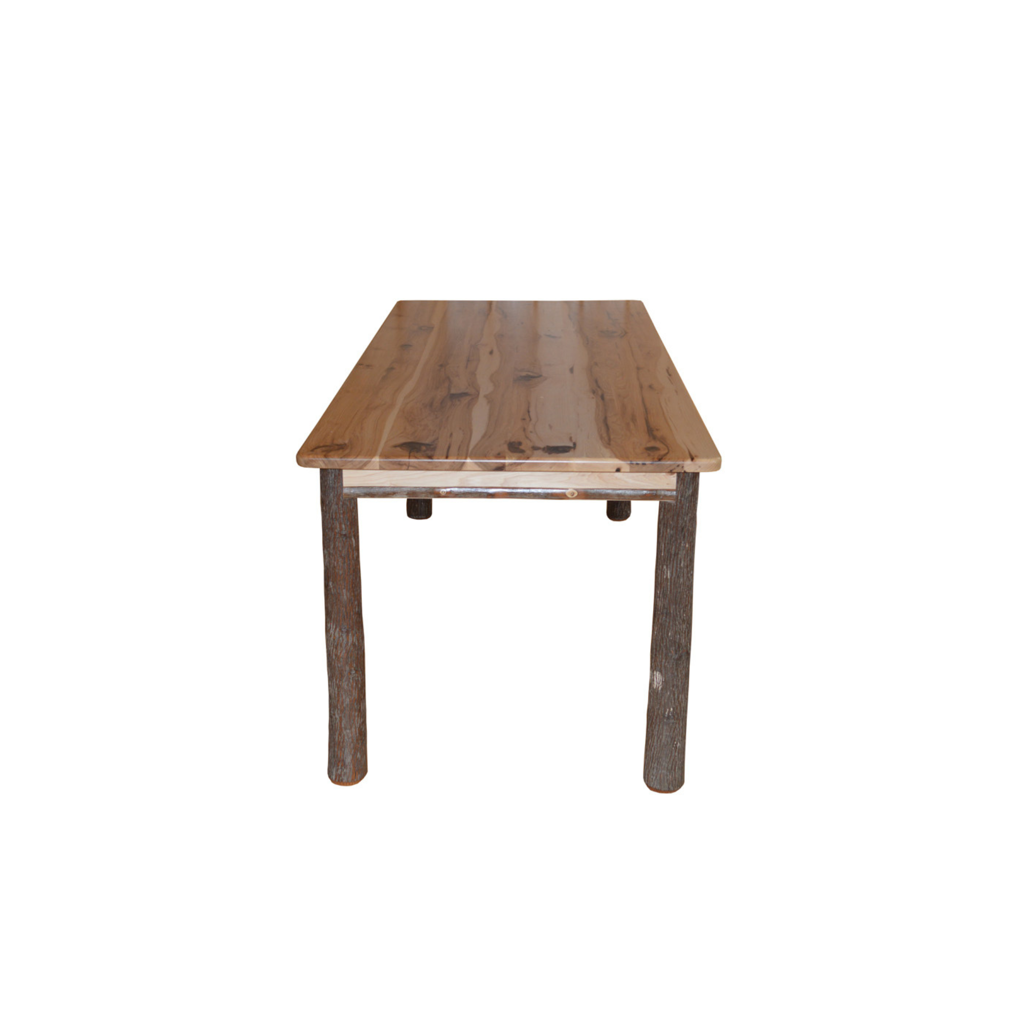 Keystone Amish Co. Hickory Rustic Wood Dining Table