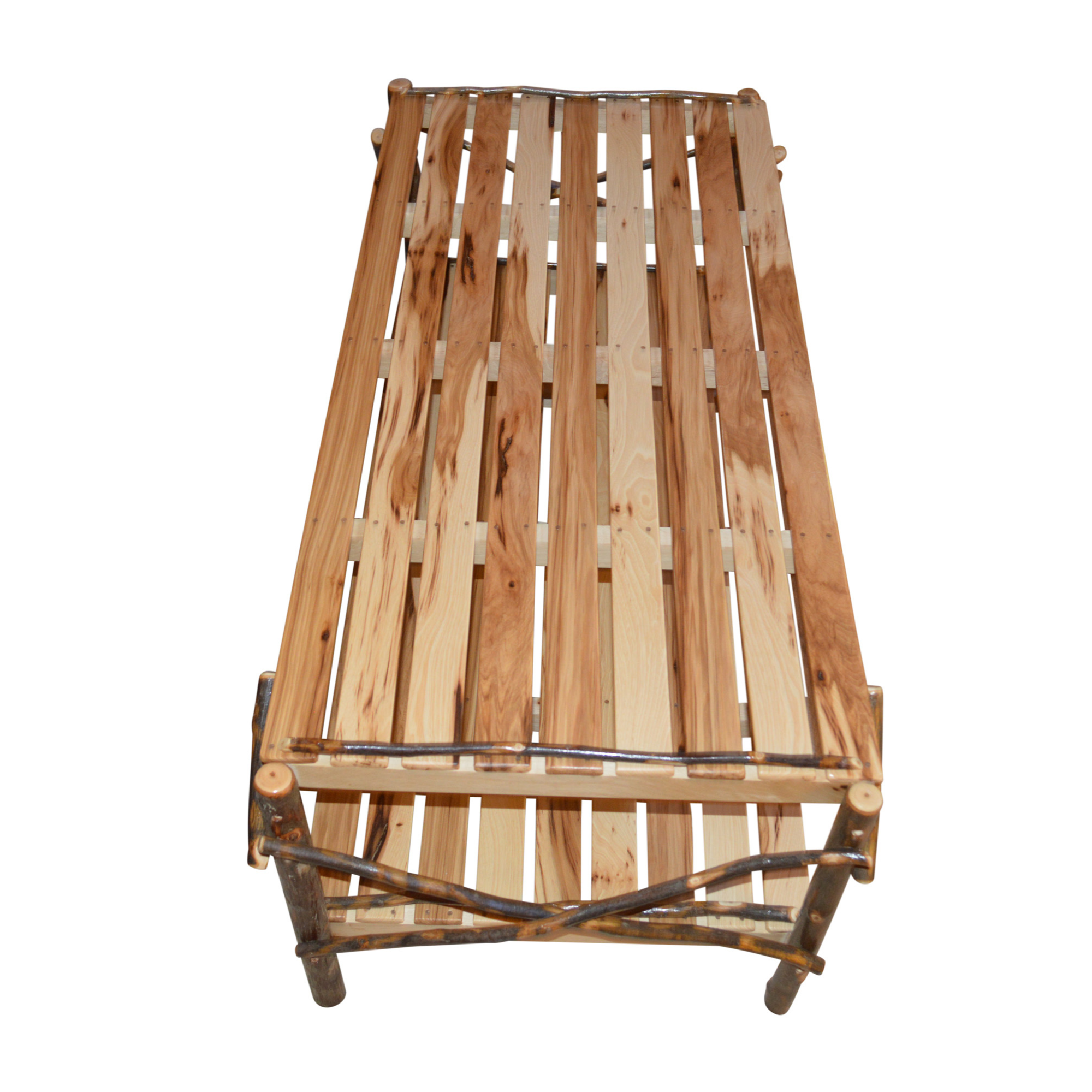 Keystone Amish Co. Rustic Coffee Table with Shelf