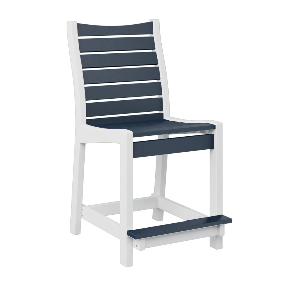 Berlin Gardens Bristol Outdoor Poly Lumber Counter Chair