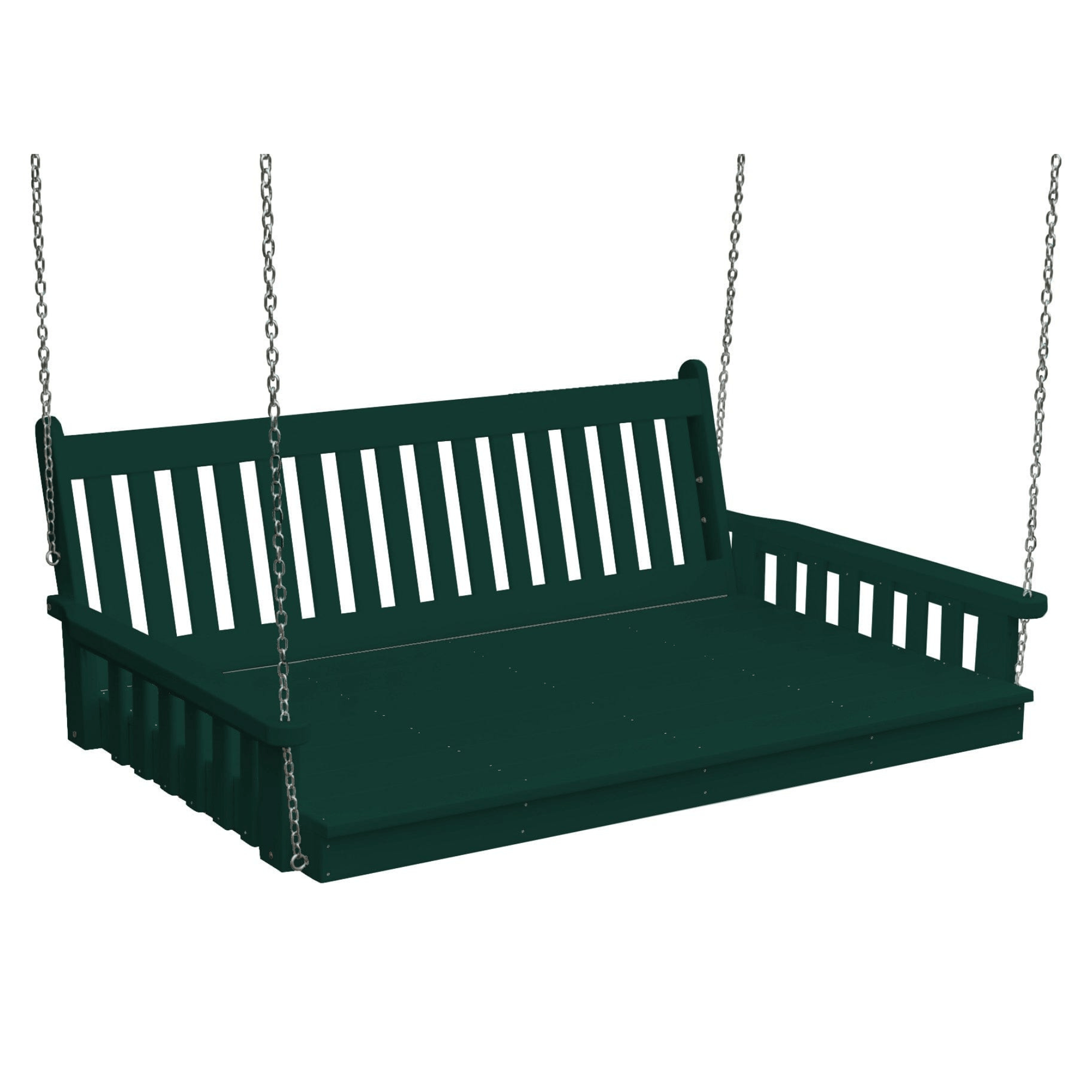 Keystone Amish Co. Franklin Recycled Plastic Swing Bed