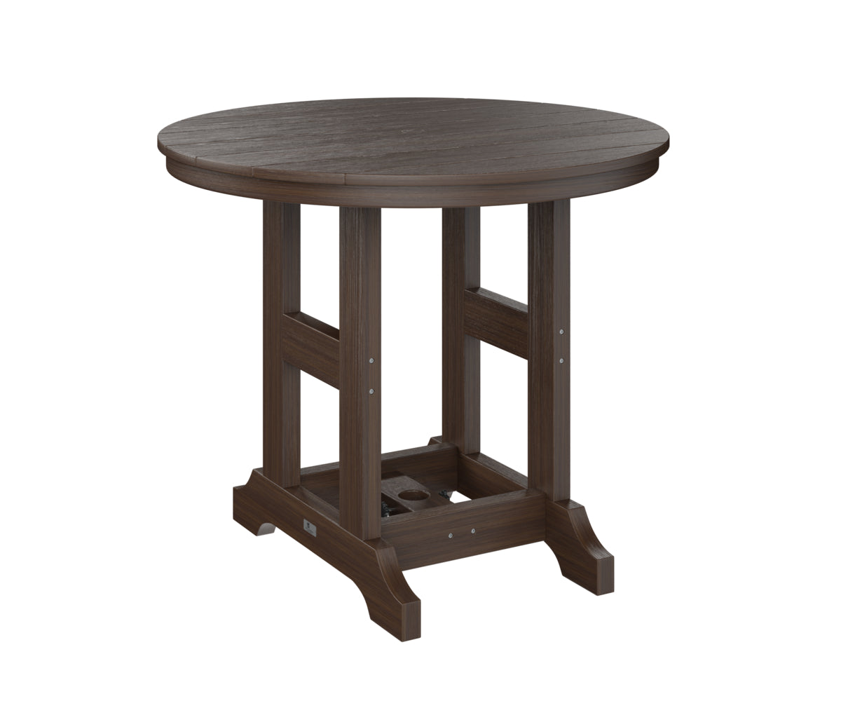 Berlin Gardens Garden Classic Outdoor Poly Lumber Round Dining Table