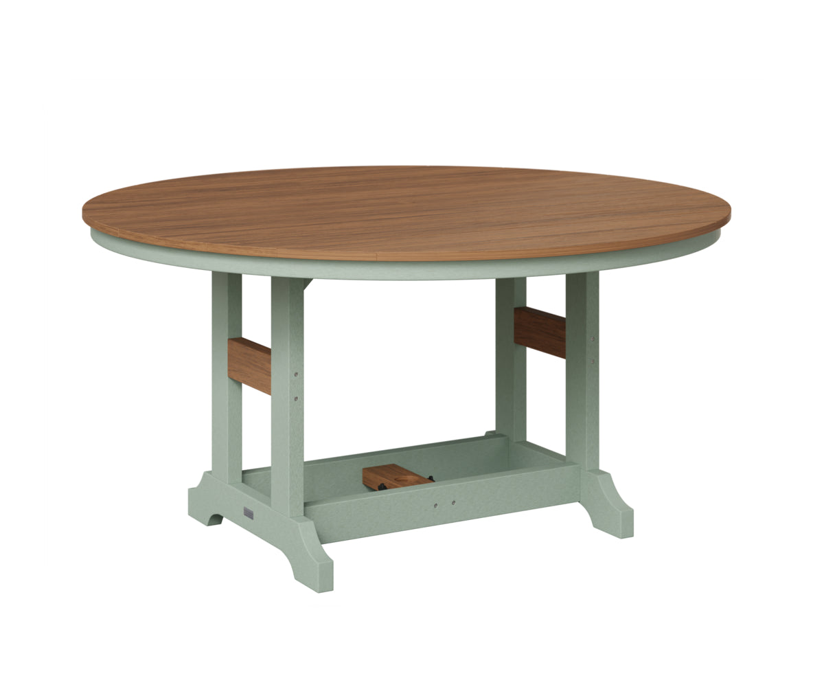 Berlin Gardens Garden Classic Outdoor Poly Lumber Round Counter Height Dining Table