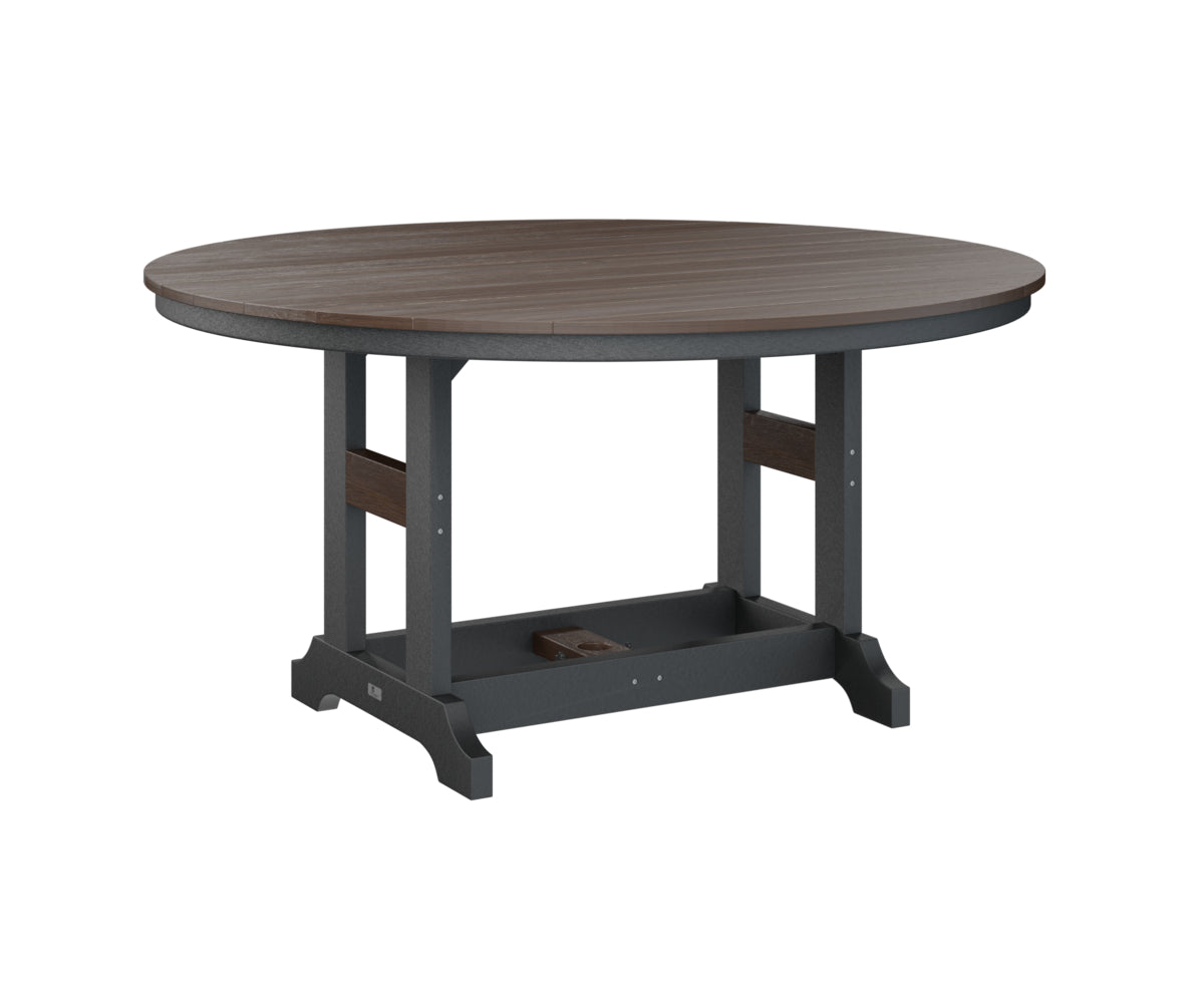 Berlin Gardens Garden Classic Outdoor Poly Lumber Round Dining Table