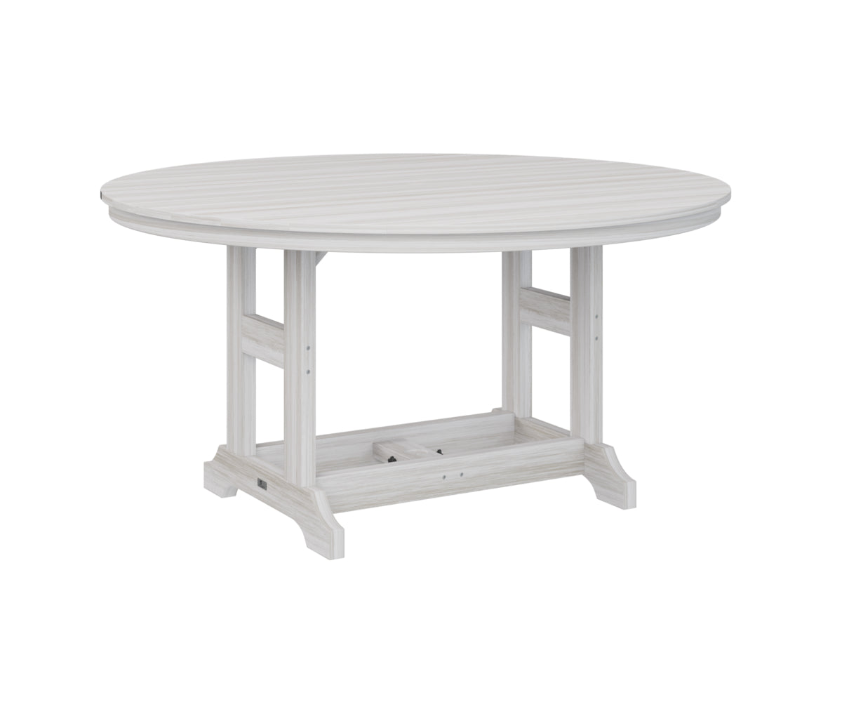 Berlin Gardens Garden Classic Outdoor Poly Lumber Round Bar Table