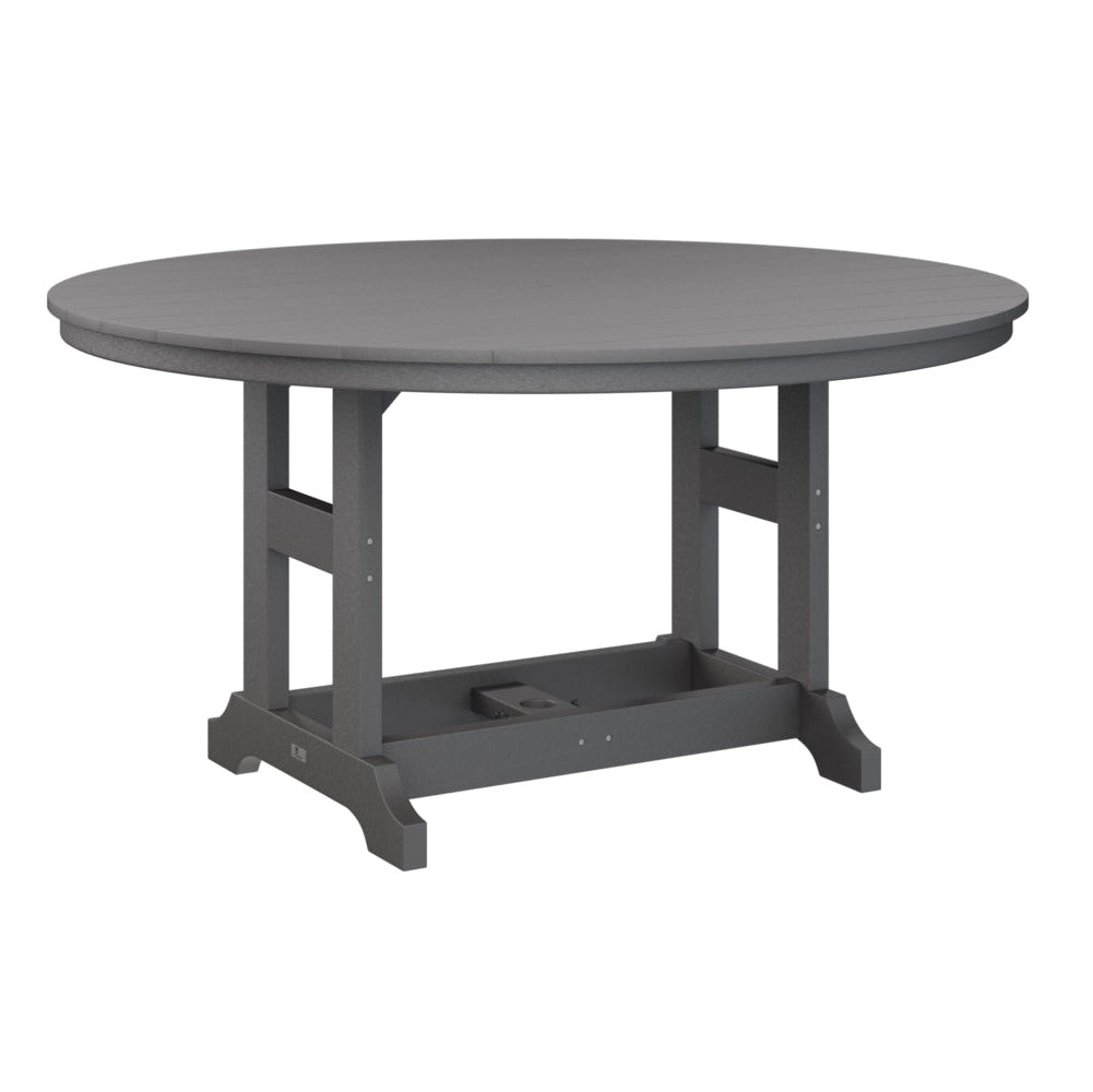 Berlin Gardens Garden Classic Outdoor Poly Lumber Round Bar Table
