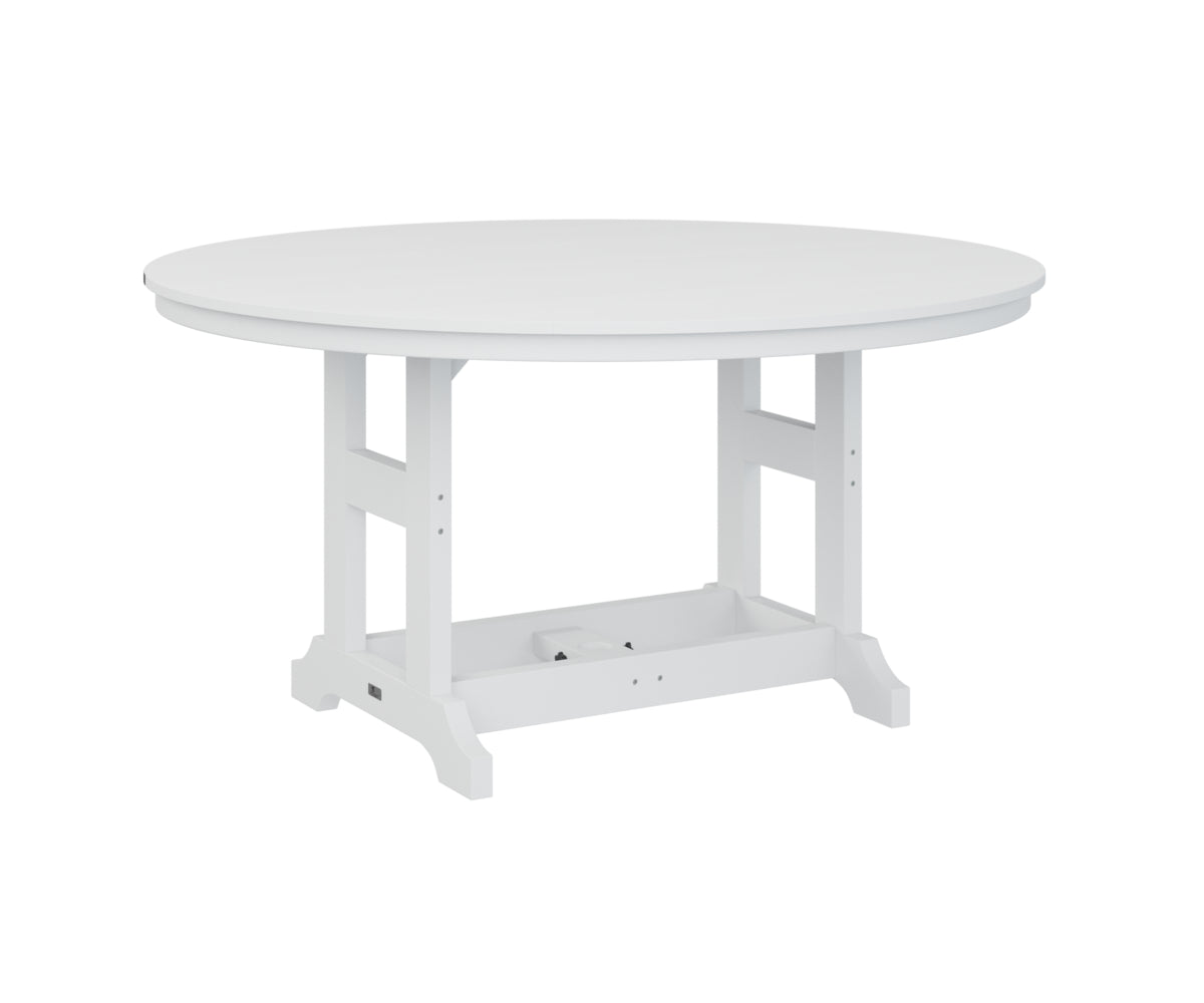 Berlin Gardens Garden Classic Outdoor Poly Lumber Round Counter Height Dining Table