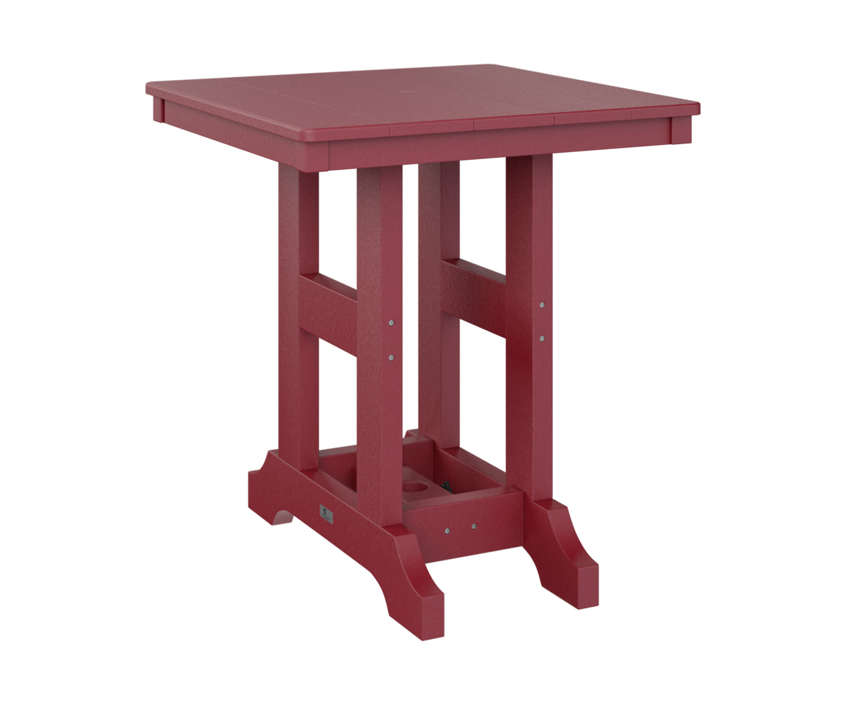 Berlin Gardens Garden Classic Outdoor Poly Lumber Square Counter Height Dining Table