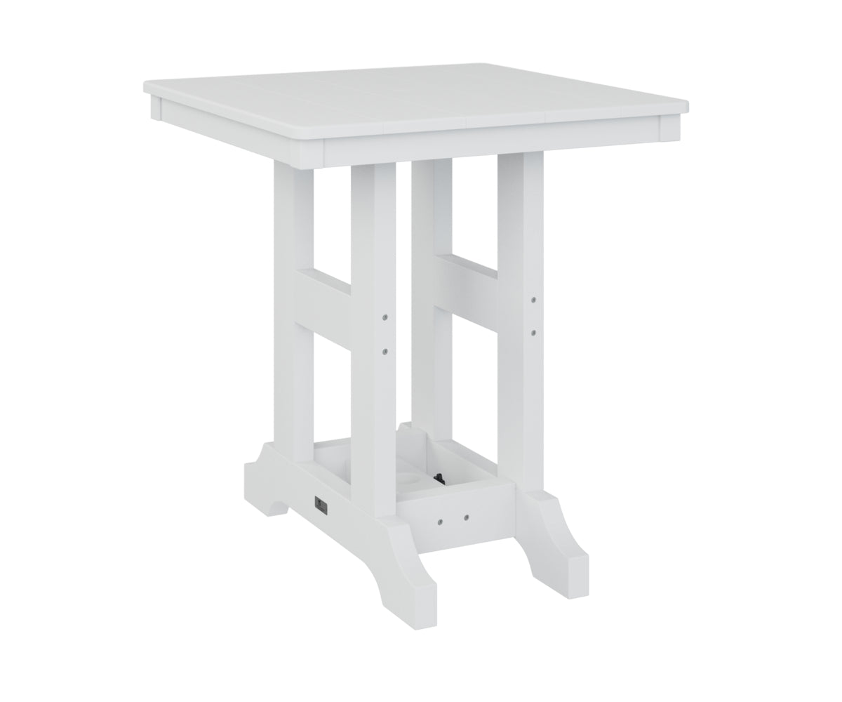 Berlin Gardens Garden Classic Outdoor Poly Lumber Square Dining Table