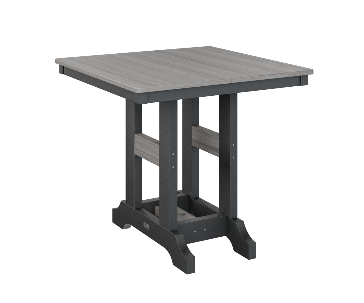 Berlin Gardens Garden Classic Outdoor Poly Lumber Square Bar Table