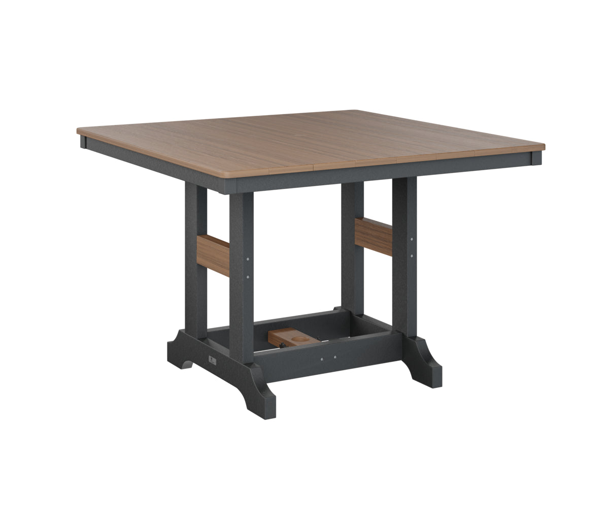 Berlin Gardens Garden Classic Outdoor Poly Lumber Square Bar Table