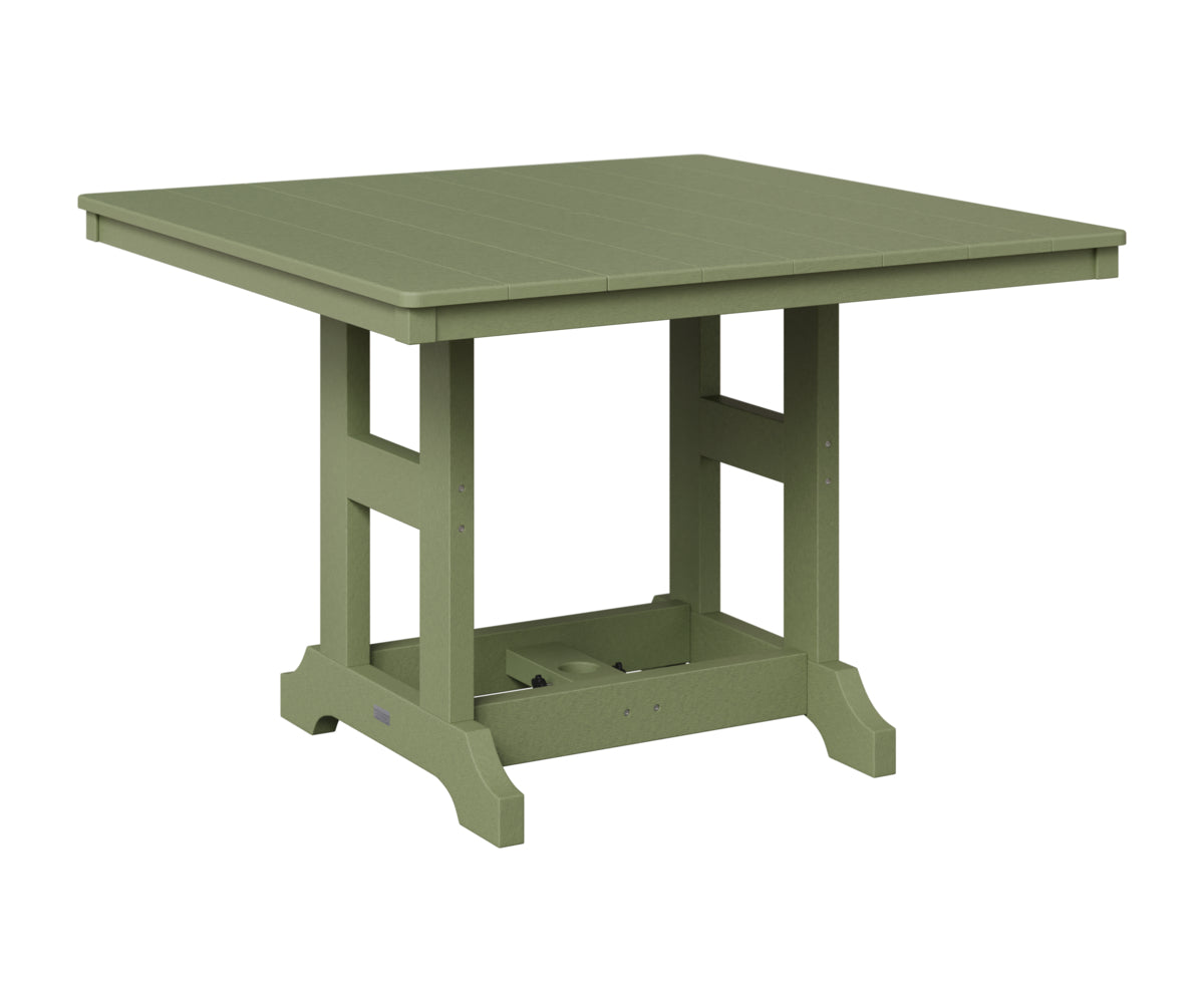 Berlin Gardens Garden Classic Outdoor Poly Lumber Square Counter Height Dining Table