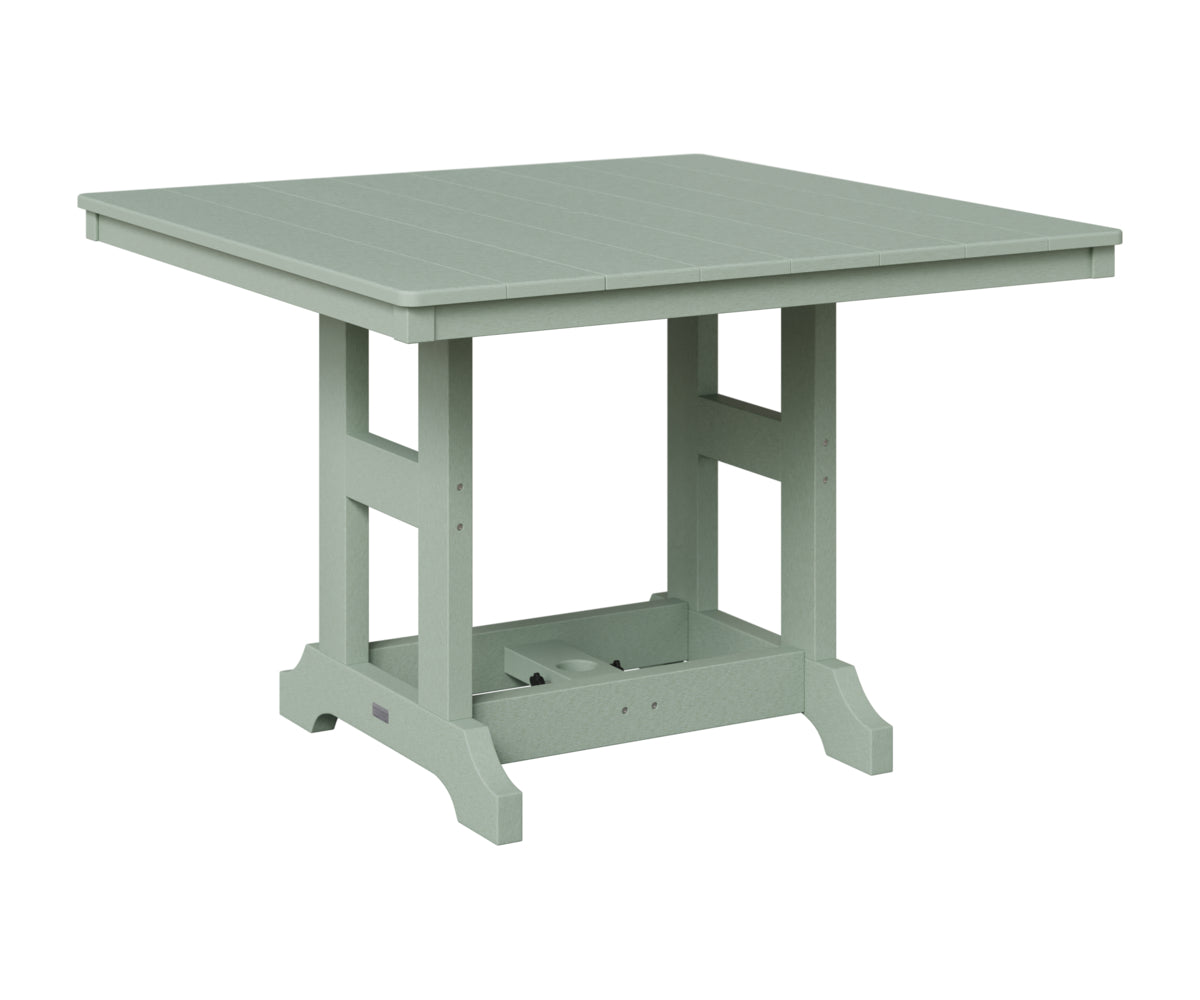 Berlin Gardens Garden Classic Outdoor Poly Lumber Square Counter Height Dining Table