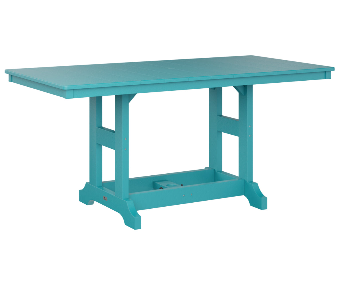 Berlin Gardens Garden Classic Outdoor Poly Lumber Rectangular Bar Table