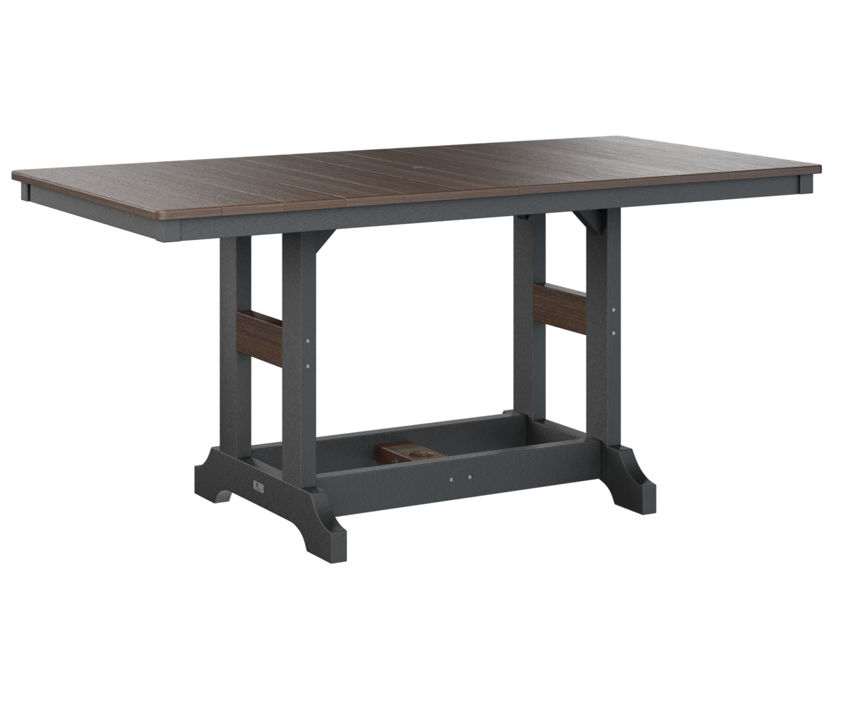 Berlin Gardens Garden Classic Outdoor Poly Lumber Rectangular Bar Table