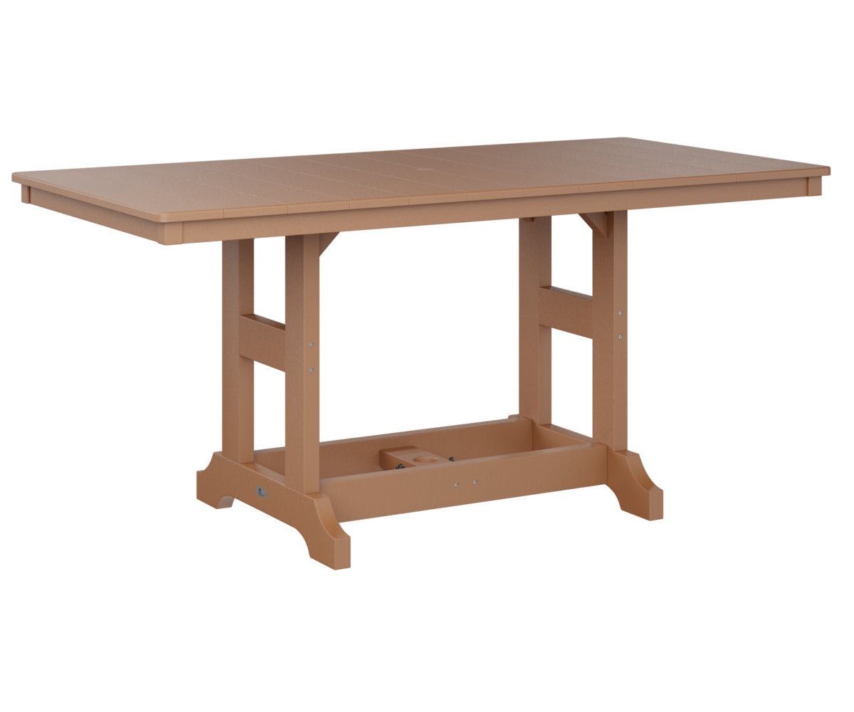 Berlin Gardens Garden Classic Outdoor Poly Lumber Rectangular Counter Height Dining Table