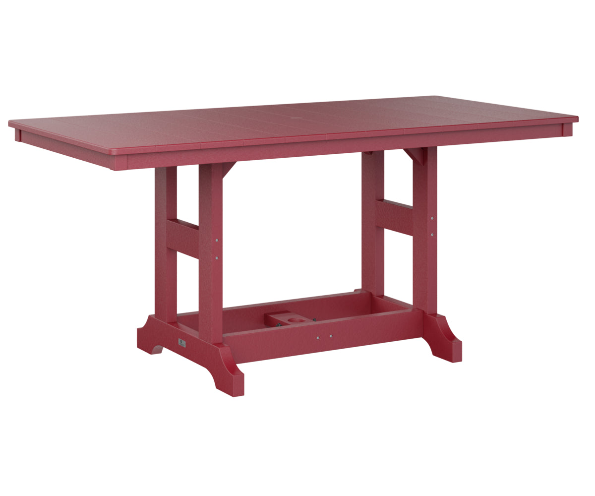 Berlin Gardens Garden Classic Outdoor Poly Lumber Rectangular Bar Table