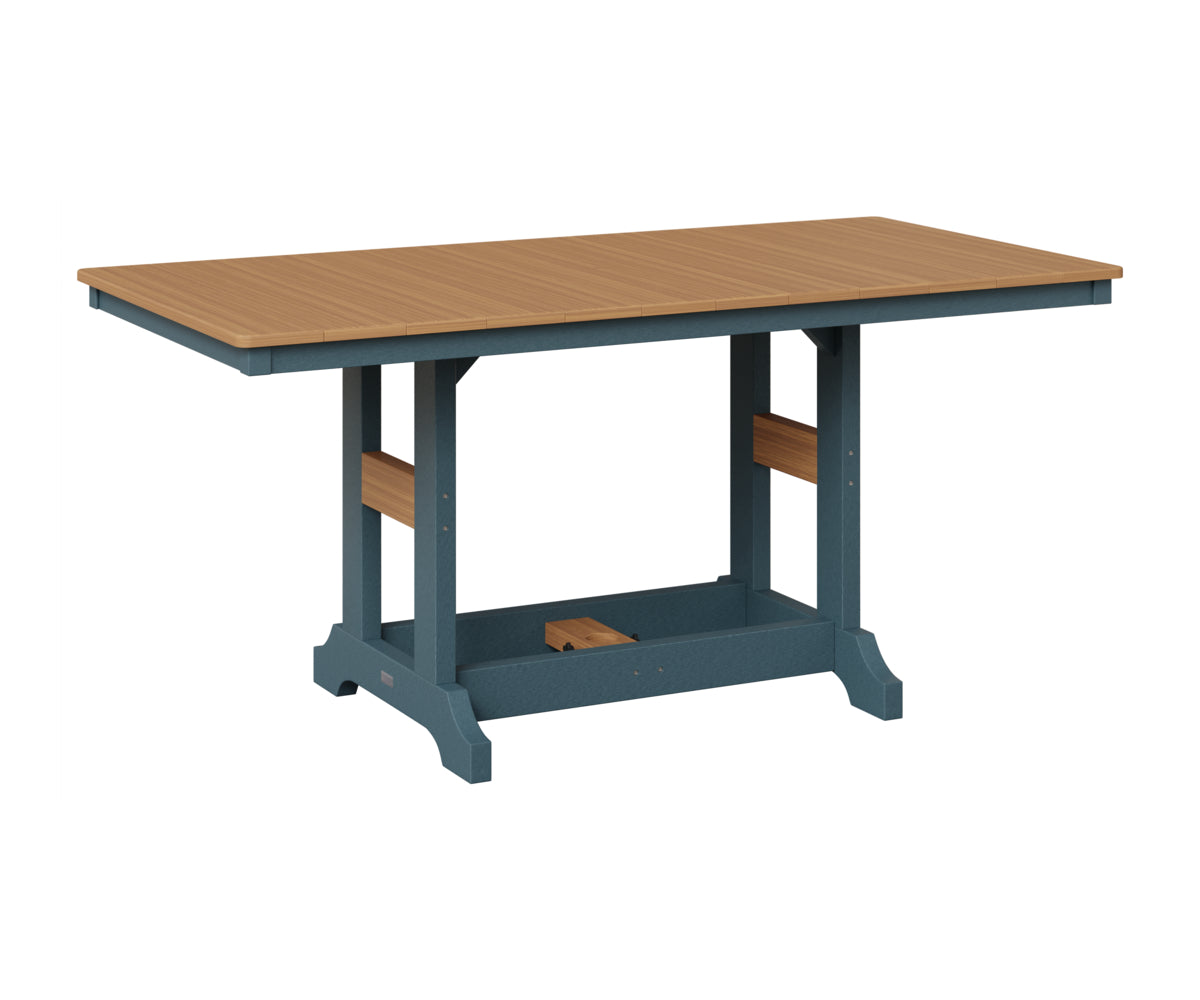 Berlin Gardens Garden Classic Outdoor Poly Lumber Rectangular Bar Table